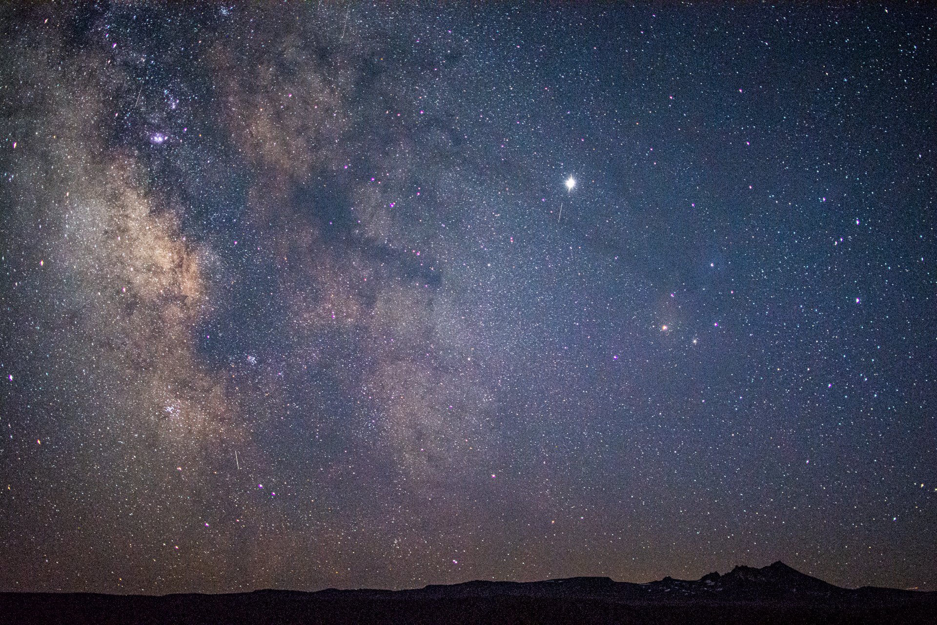 Broken Top Milky Way