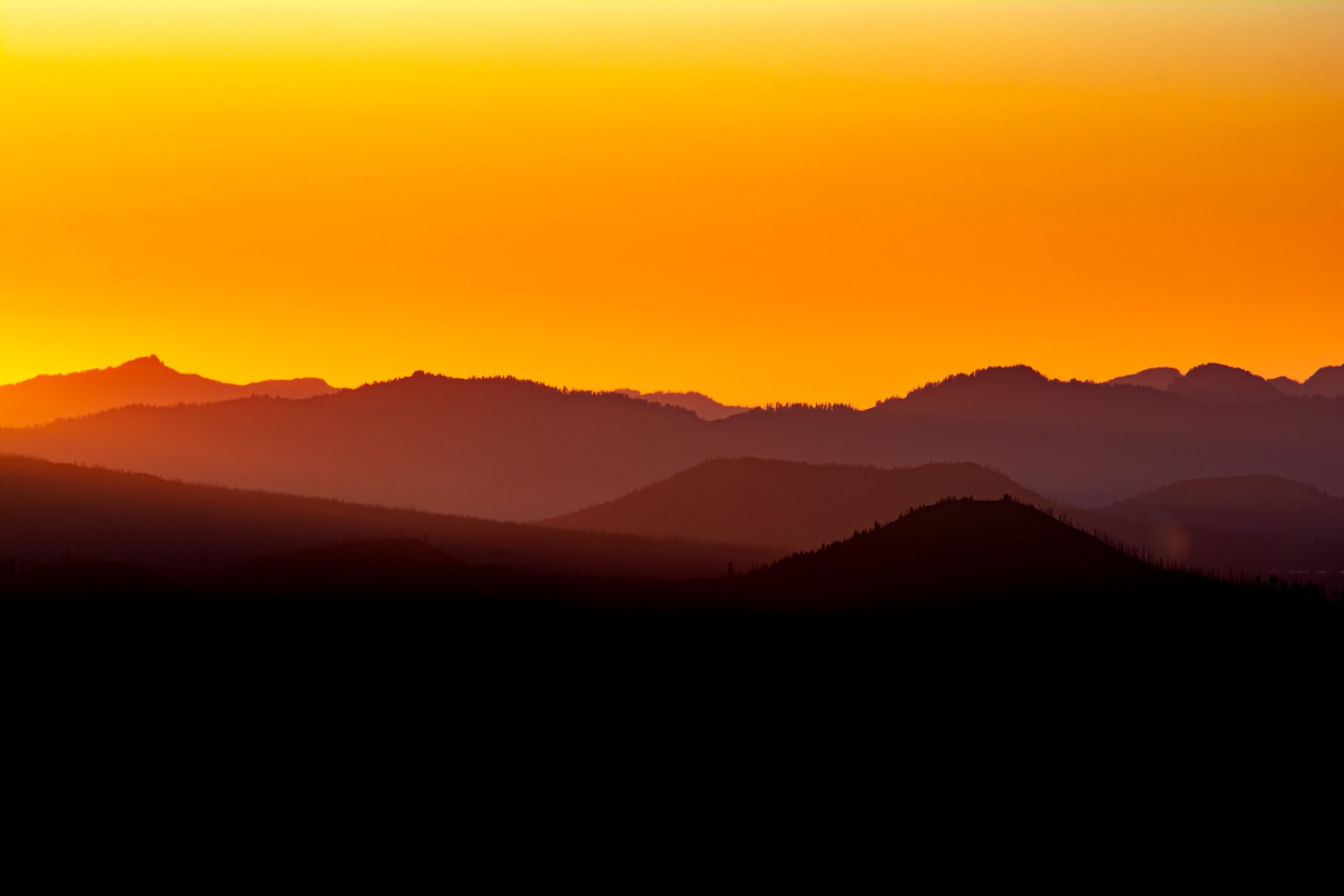 Santiam Sunset Glow=