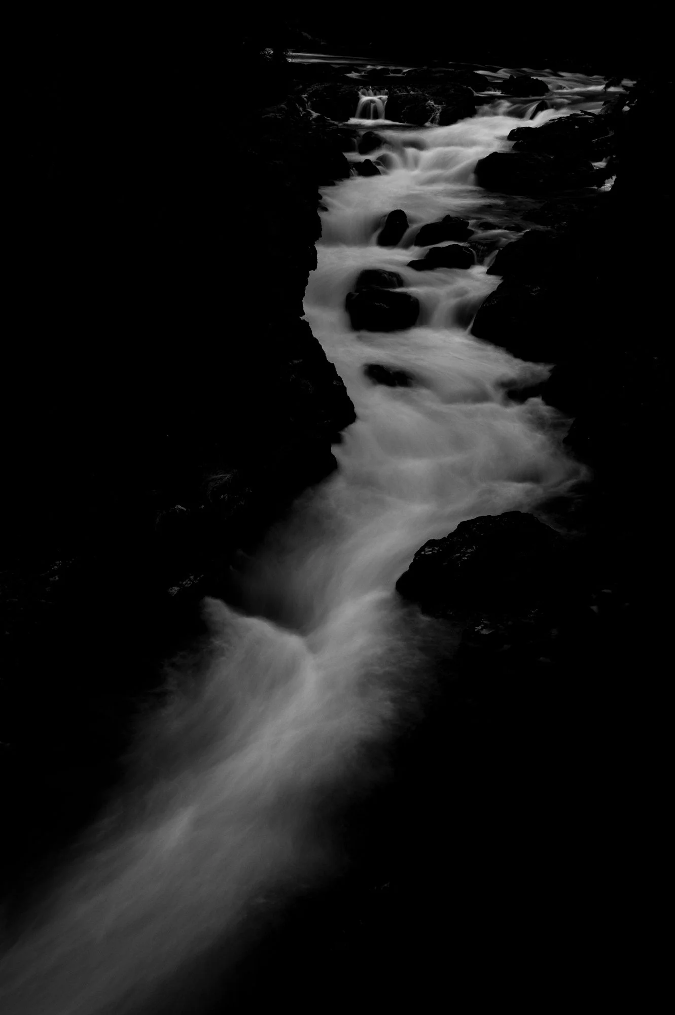 Deschutes in Black and White