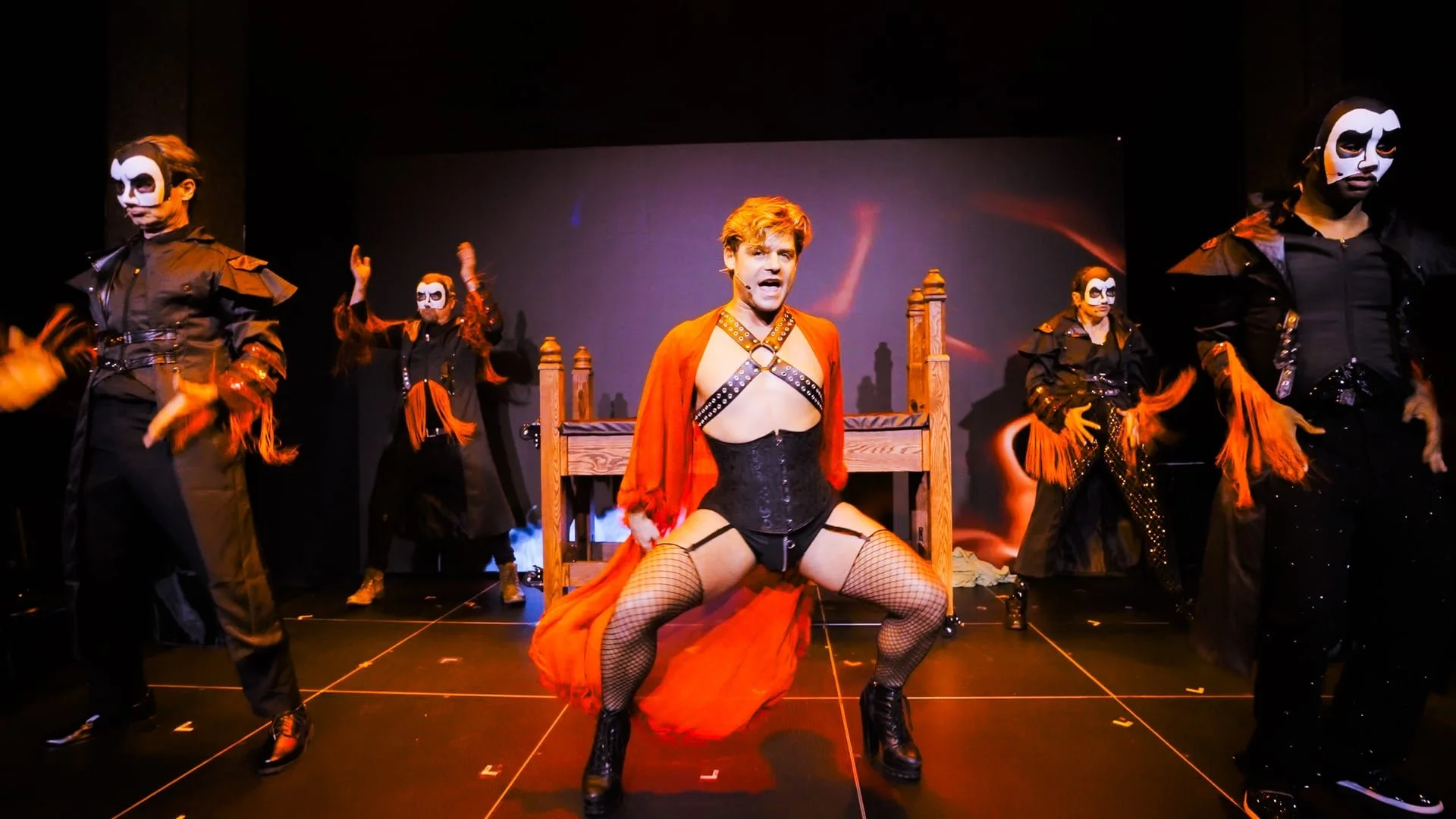 Garrett Clayton and Cast.JPG