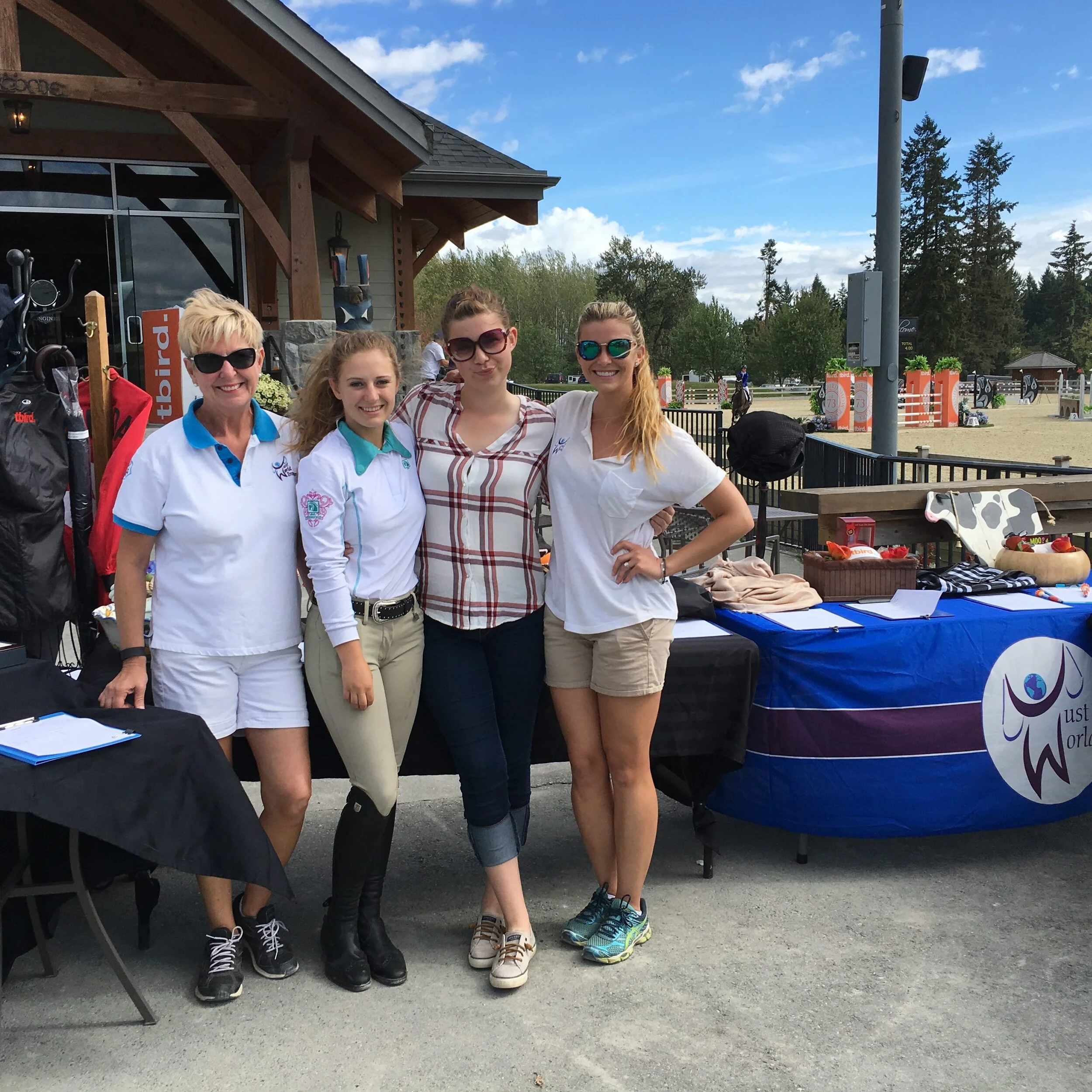 Le Thunderbird Show Park récolte le plus de fonds à ce jour pour JustWorld