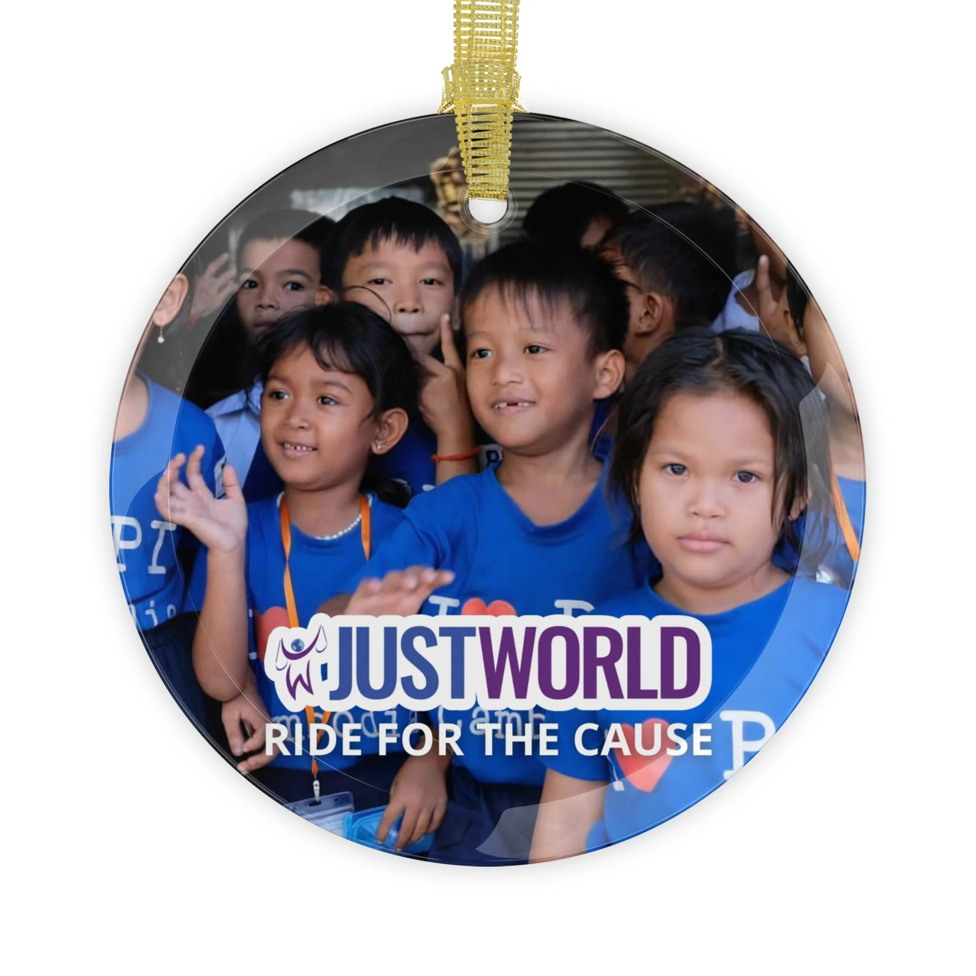 JustWorld Holiday Ornament $45 (Gift Packaging Included)
