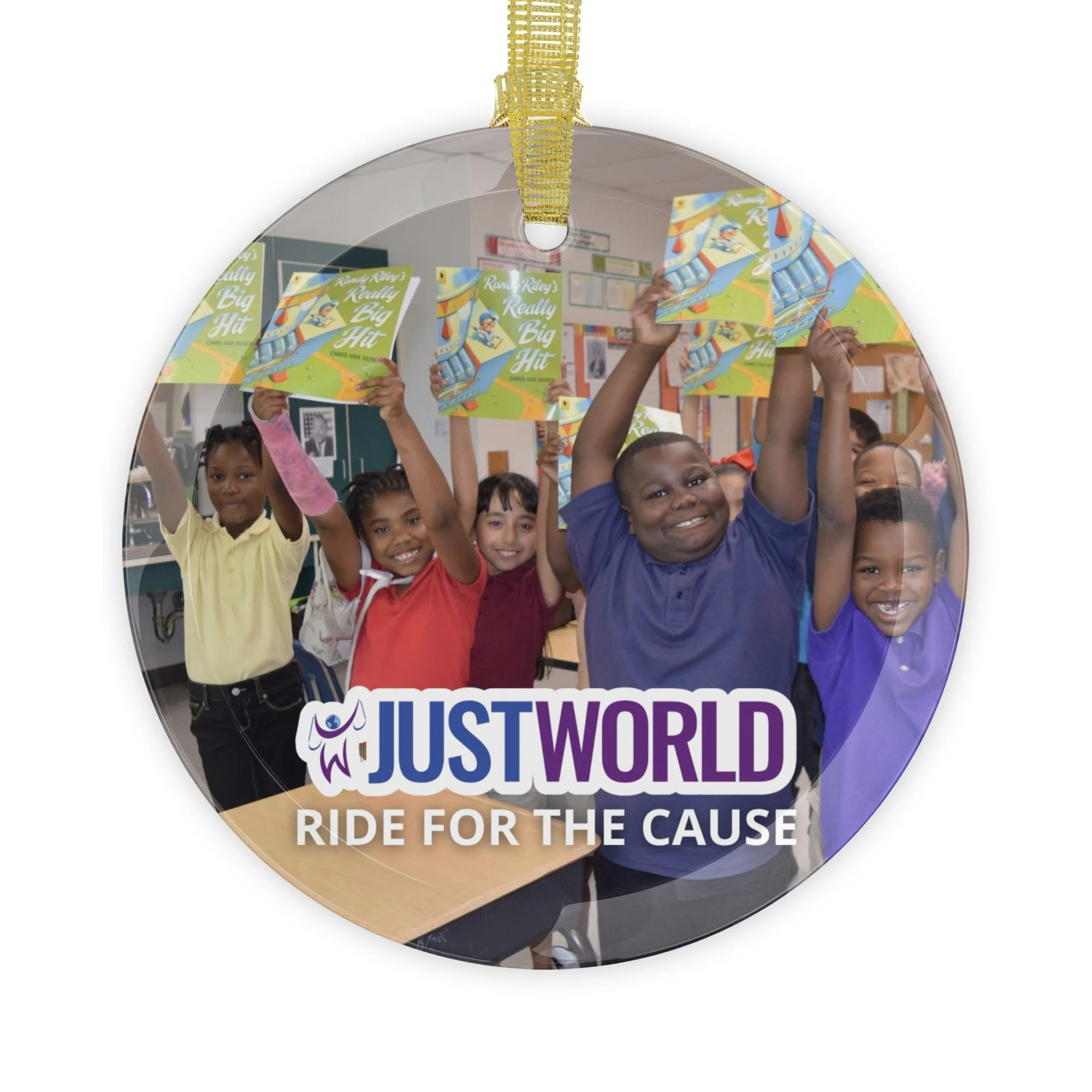 JustWorld Holiday Ornament $65 (Gift Packaging Included)