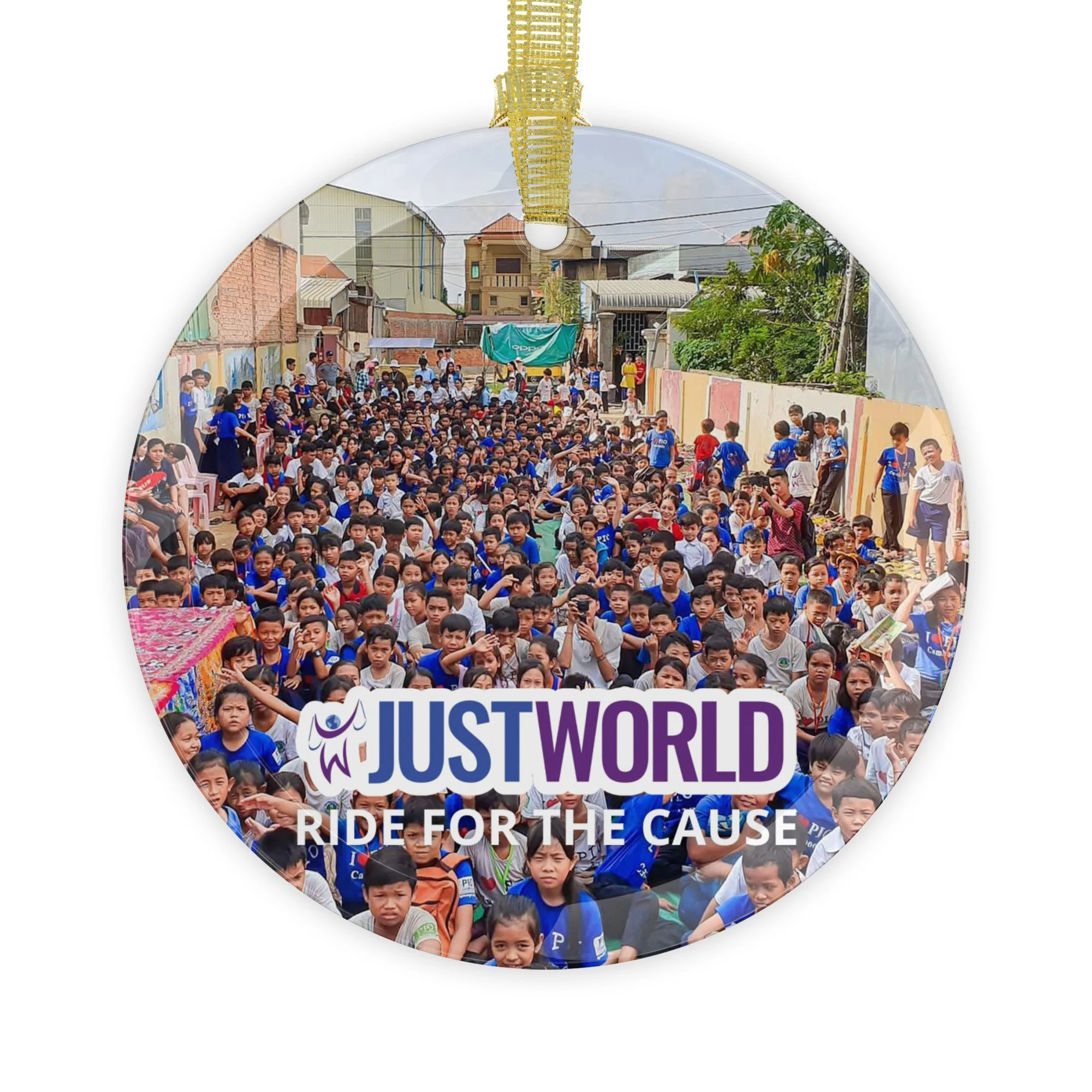 JustWorld Holiday Ornament $100 (Gift Packaging Included)
