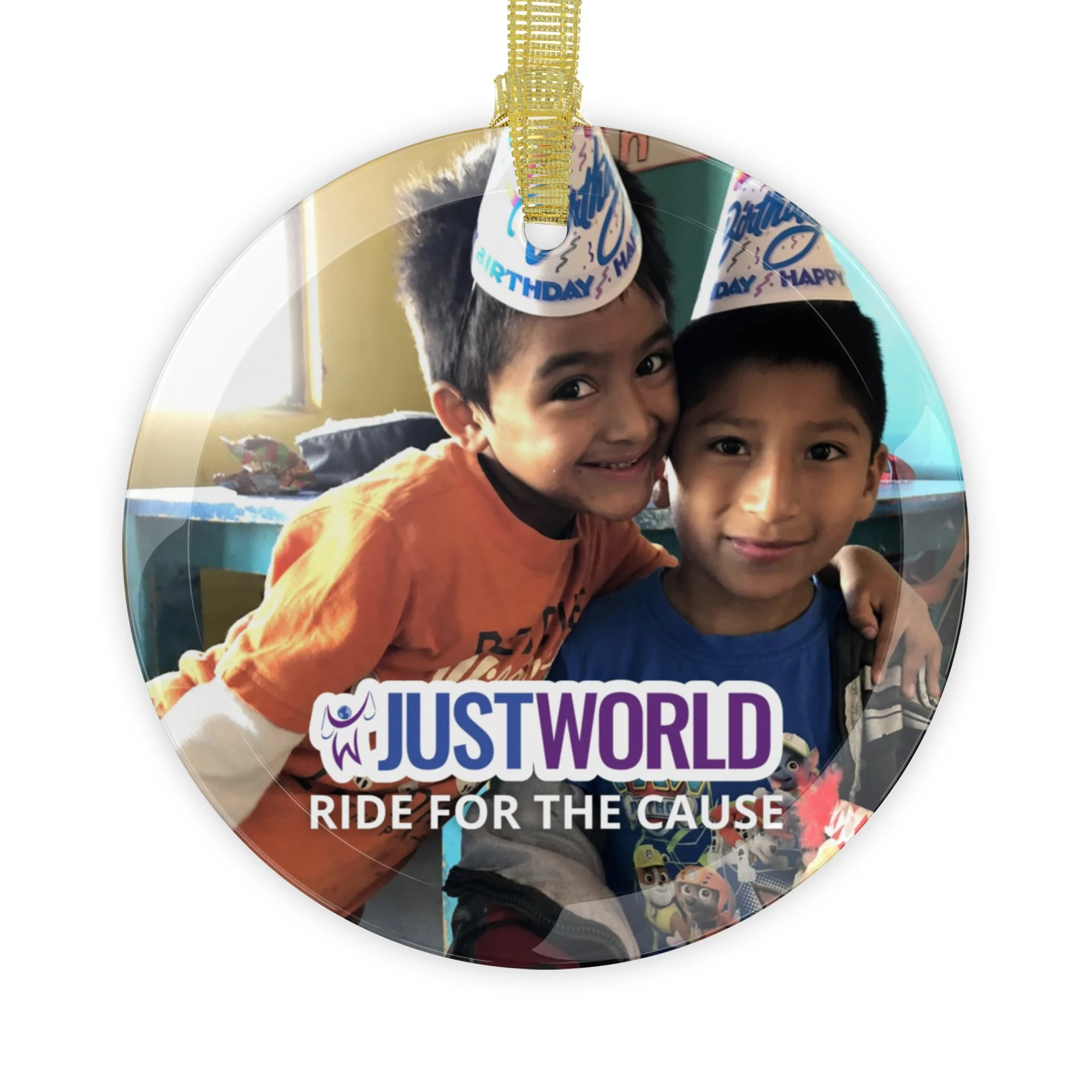 JustWorld Holiday Ornament $85 (Gift Packaging Included)