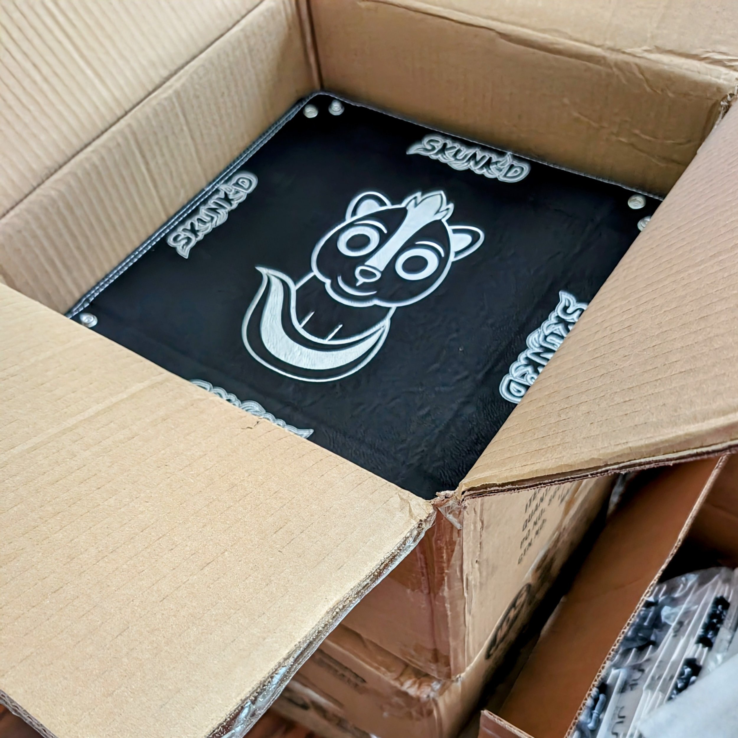 Boxes of gorgeous rolling trays!
