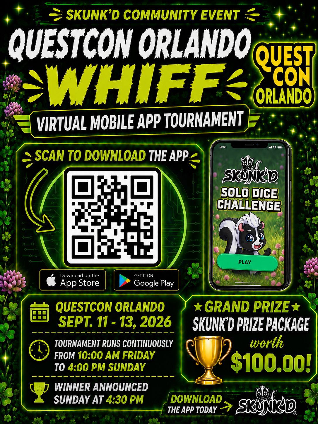 QuestCon SKUNK'D Mobile Tournament