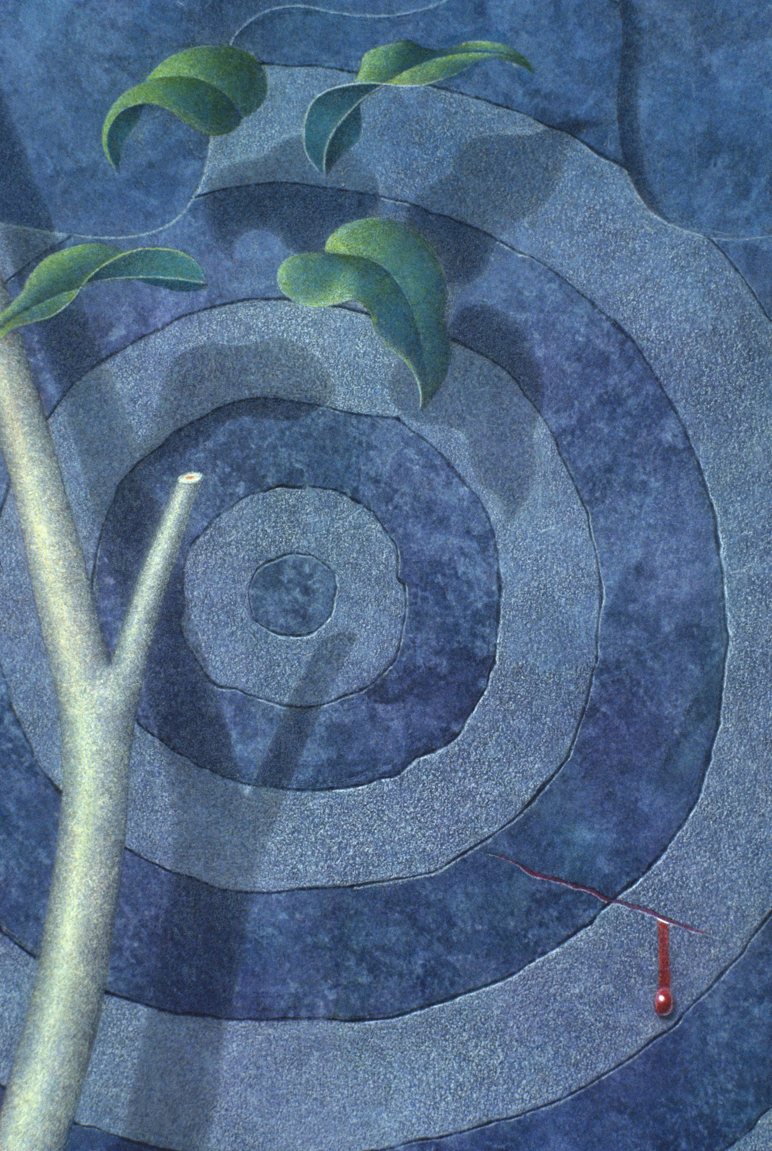 "Interiors XI (My Native Planet)" (detail)
