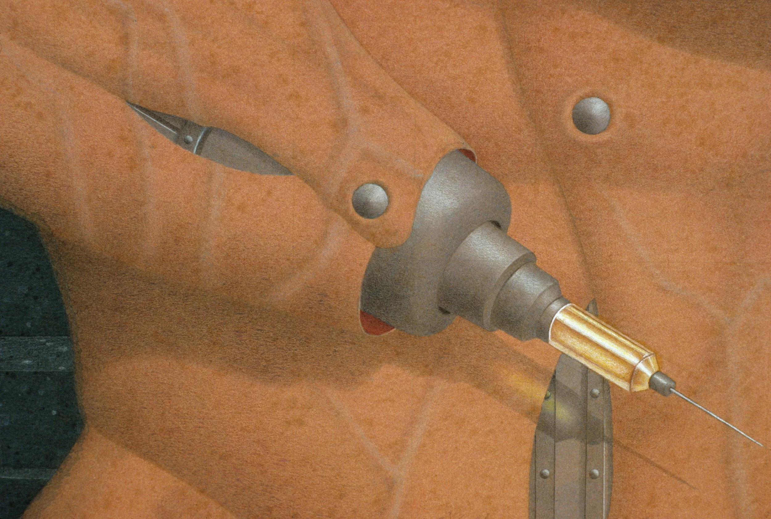 "Steroid Man" (detail)