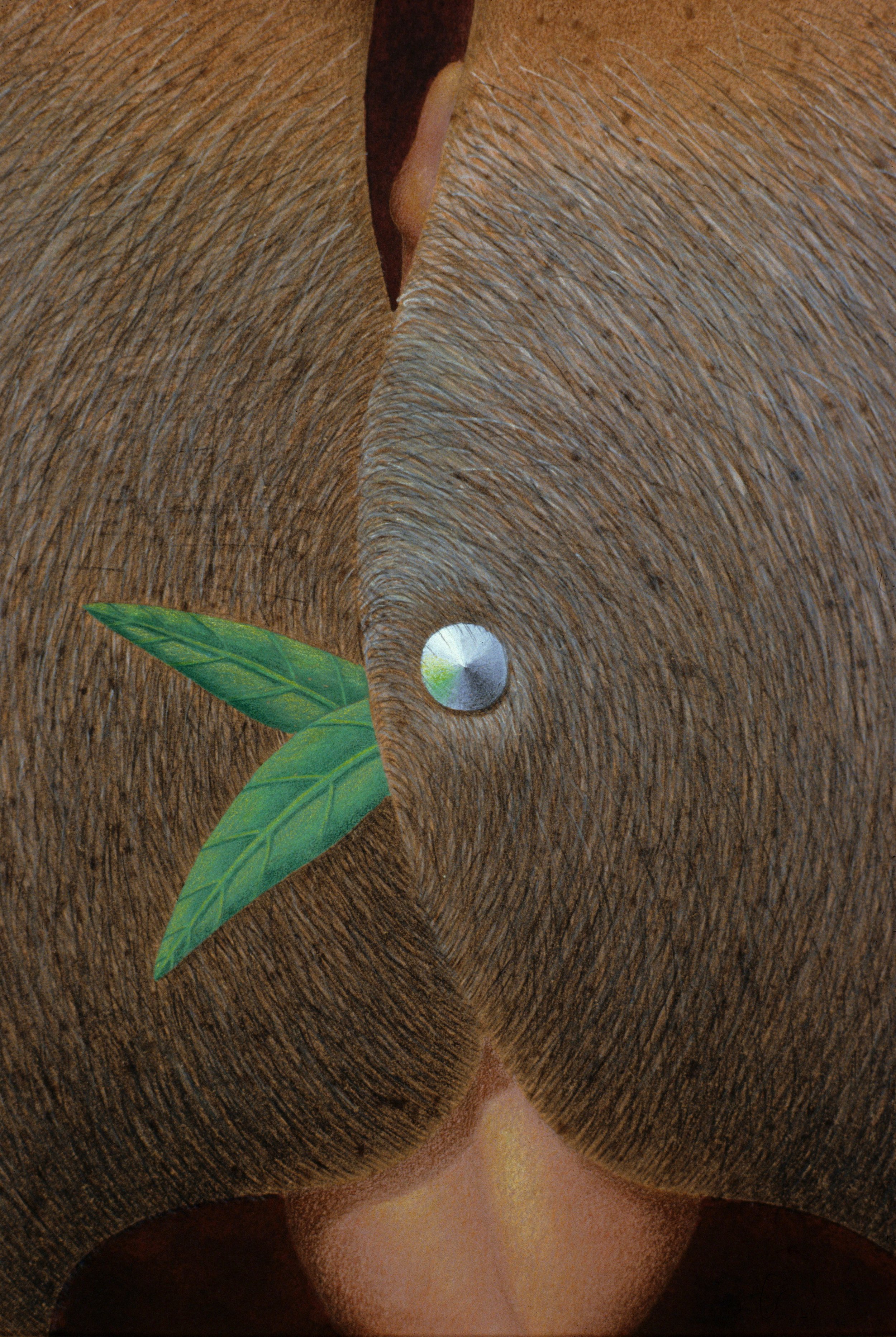 "Trinity of the Pelts" (panel 2, detail)