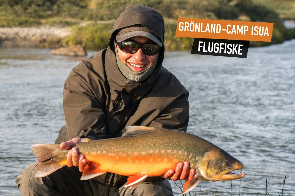 Flugfiskeresa Grönland – Camp Isua med rödingfiske i tre älvar