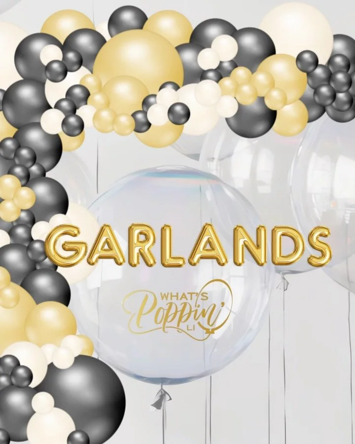 Elevate your d&eacute;cor in style with our custom balloon garlands. Designed in any size or color palette, our garlands create show-stopping moments that instantly enhance your space and tie your entire theme together. From birthdays and baby shower