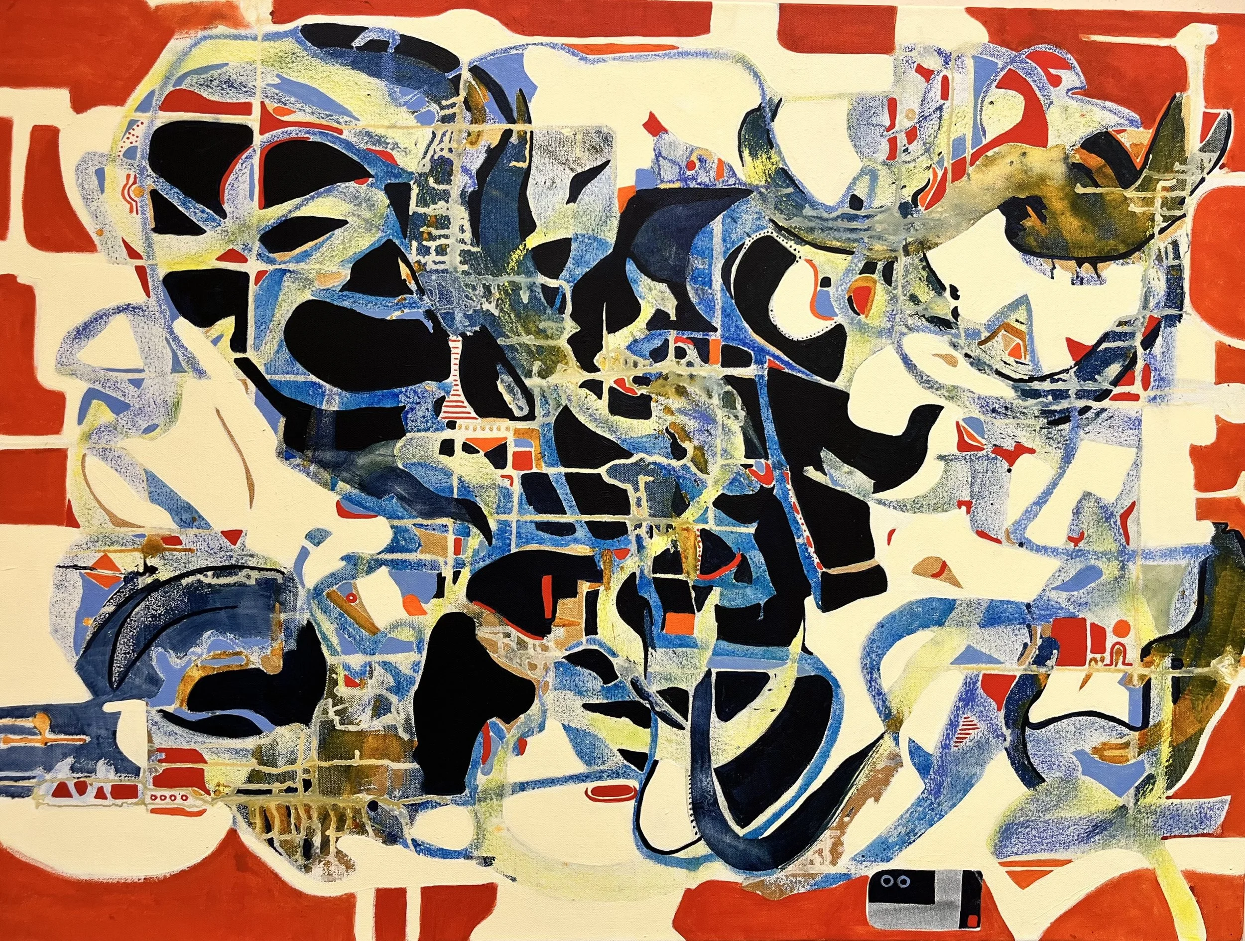 Navigation
Acrylic and mixed media on canvas
30 x 40 x 1.5 in
