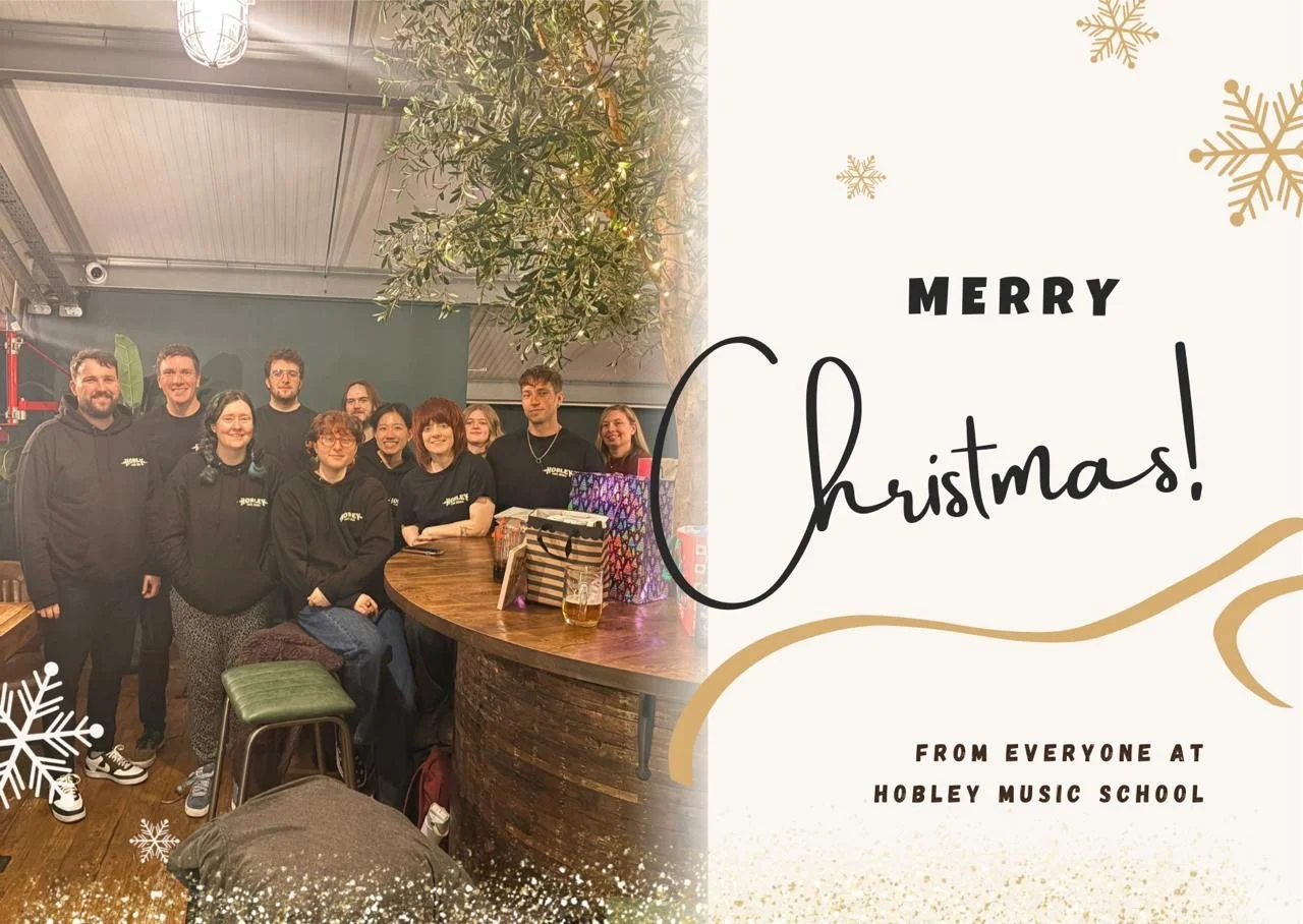 𝙈𝙚𝙧𝙧𝙮 𝘾𝙝𝙧𝙞𝙨𝙩𝙢𝙖𝙨 𝙛𝙧𝙤𝙢 𝙖𝙡𝙡 𝙤𝙛 𝙪𝙨 𝙖𝙩 𝙃𝙤𝙗𝙡𝙚𝙮 𝙈𝙪𝙨𝙞𝙘 𝙎𝙘𝙝𝙤𝙤𝙡 🎄✨
Thank you to all of our students, musicians, parents and families for such a brilliant year. We&rsquo;re so grateful for your support and can&rsquo;