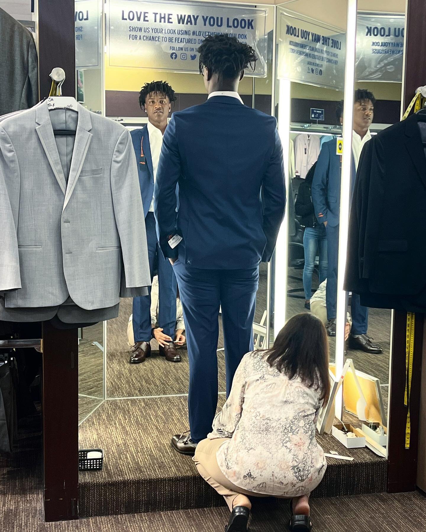 We love being a part of &ldquo;firsts&rdquo; in a youth&rsquo;s life. Staff took Andre to buy his first suit at Men&rsquo;s Wearhouse and he is looking GOOD! 💯

Andre is working on starting his own business and plans to wear his suit to all his impo