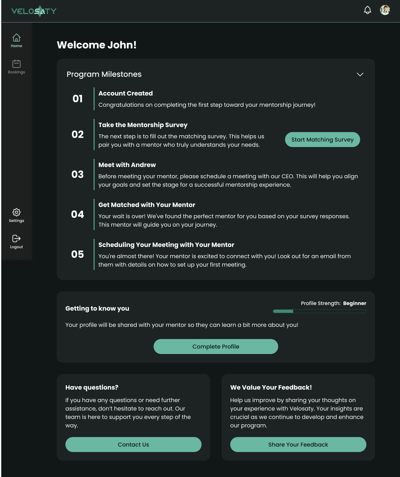 dashboard (completed matching survey).png