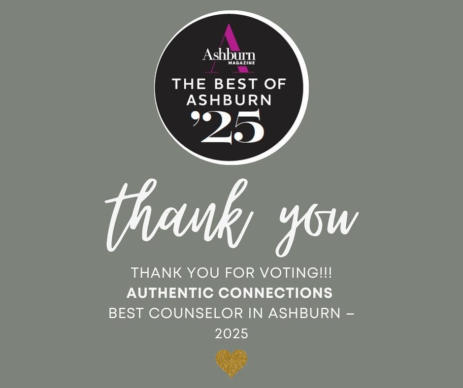 We&rsquo;re honored and so grateful to be voted Best Counselor in Ashburn for 2025!

Thank you to everyone who took the time to vote, support us, and share kind words. Your encouragement means the world to us. We&rsquo;re proud to serve such a caring