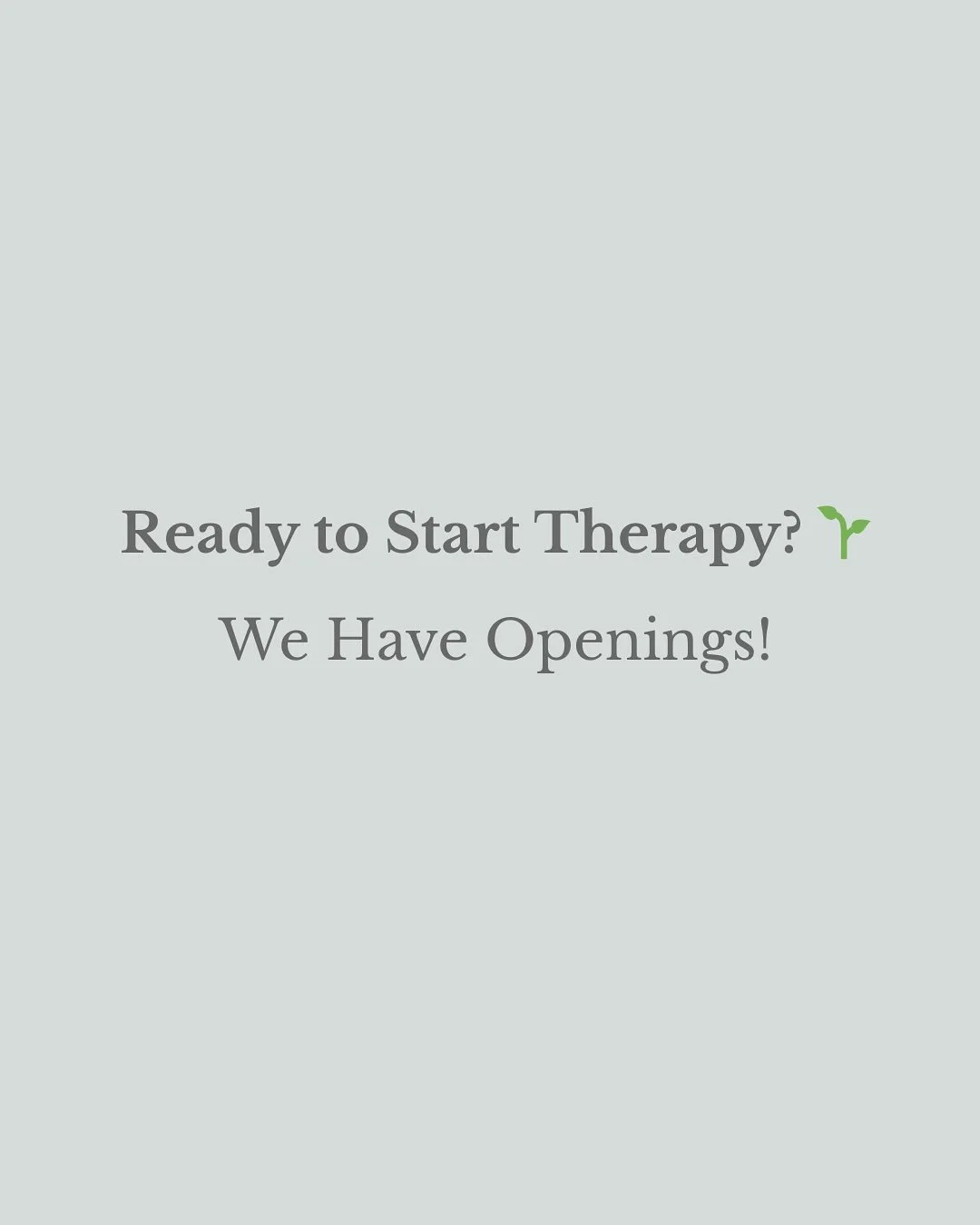 ๐ฟ We have openings for new clients! ๐ฟ
Taking the first step toward therapy can feel big — but you don’t have to do it alone. At Authentic Connections Counseling, our therapists provide compassionate, trauma-attuned care for teens, adul