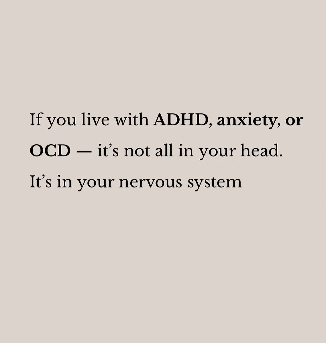 Your brain isn’t broken. It’s doing what it learned to do to keep you safe — even if those patterns don’t serve you anymore.
Healing starts with awareness, regulation, and compassion, not more “shoulds.”
โจ You&rsq