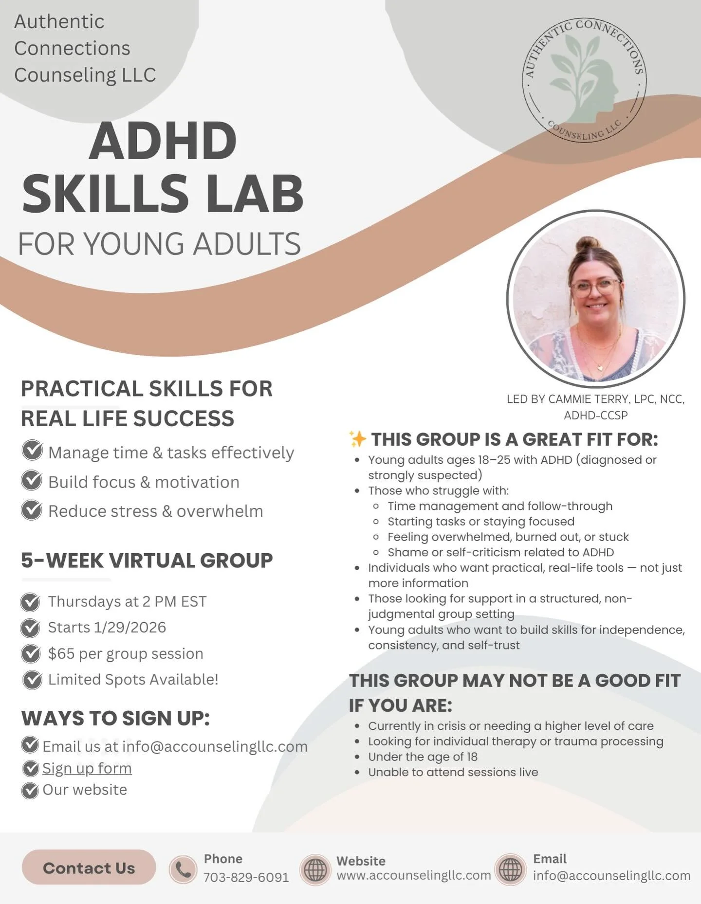 Save your spot! https://forms.gle/epDcVe24ouqQBvpX8

#adhdskills #neurodiversity #adhd