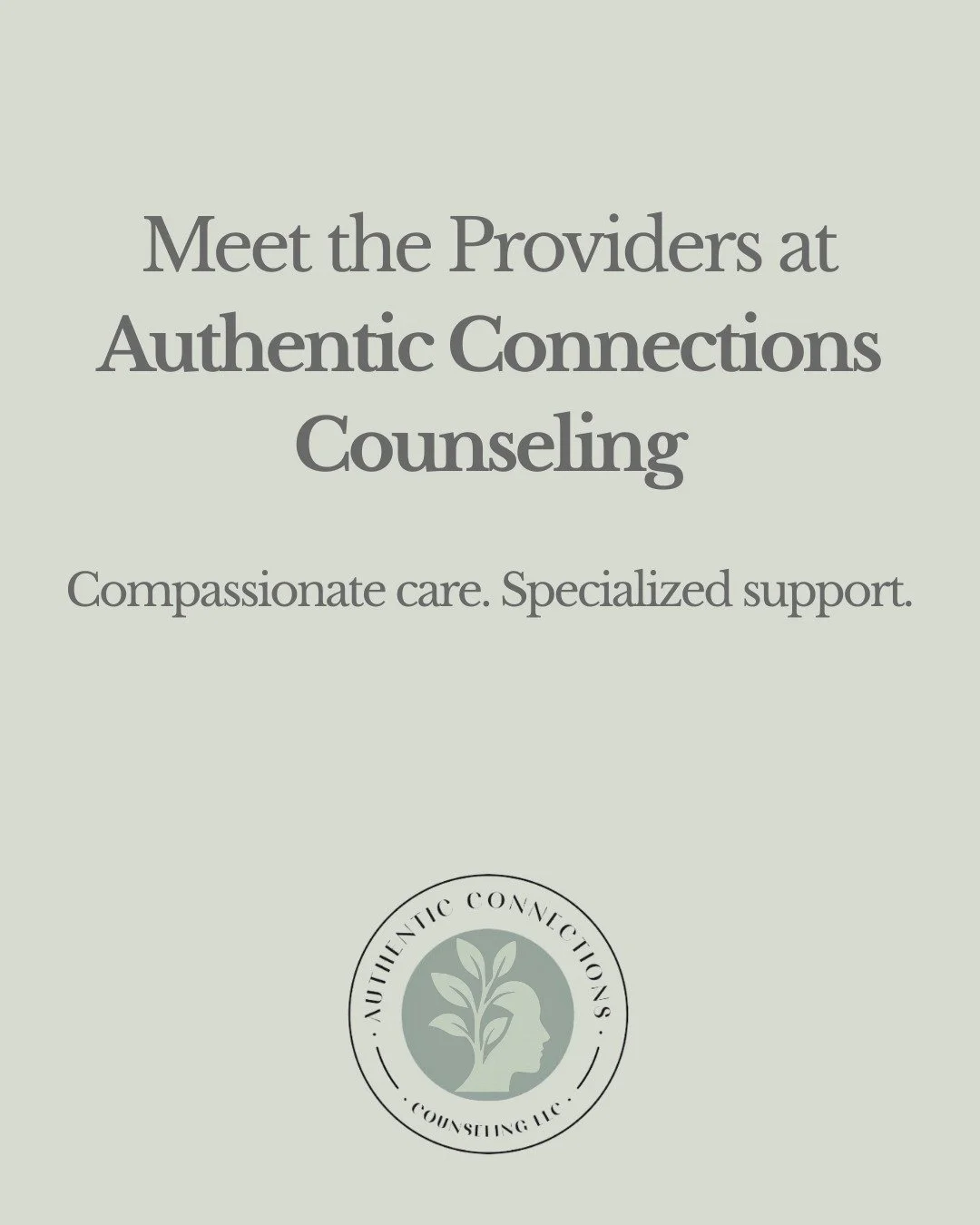 The new year is the perfect time to introduce the therapists at Authentic Connections Counseling 🤍
Each member of our team brings unique specialties and a shared commitment to compassionate, client-centered care.
Swipe to meet us and find the suppor