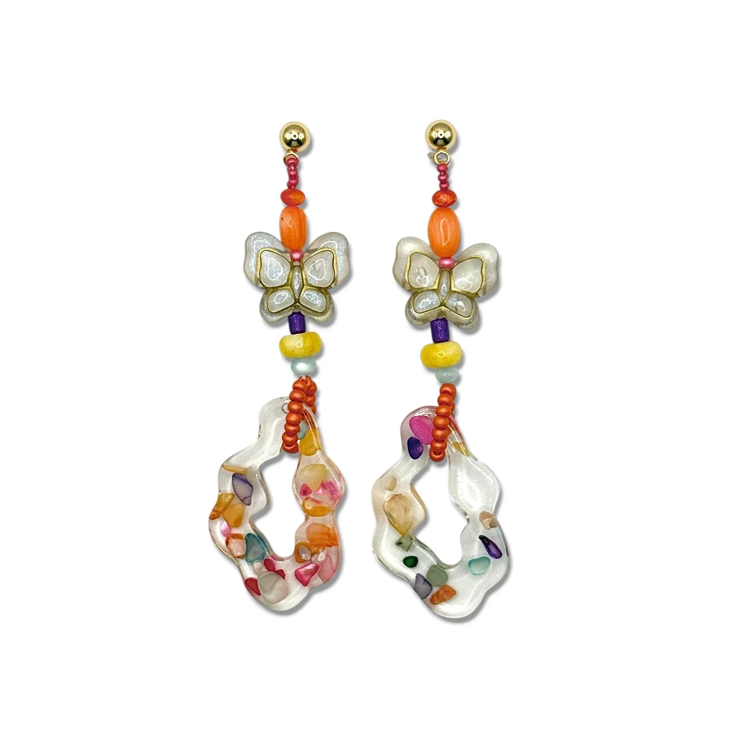 Mariposa Confetti Coral Earrings.jpeg