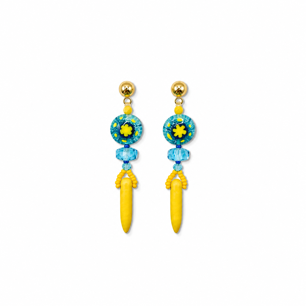 Murrini Sunshine Flower Earrings.png