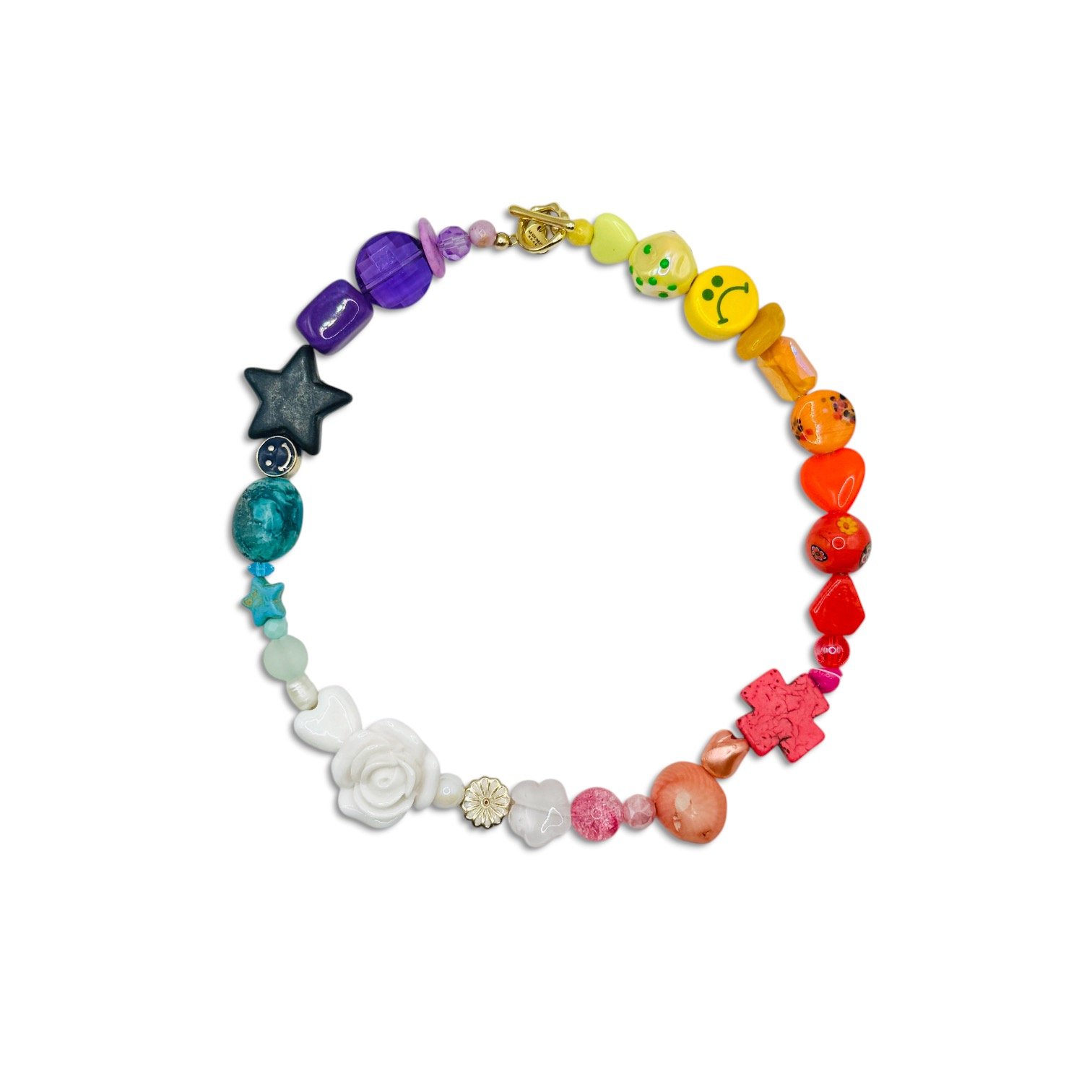 Confetti Party Ombre Choker Necklace