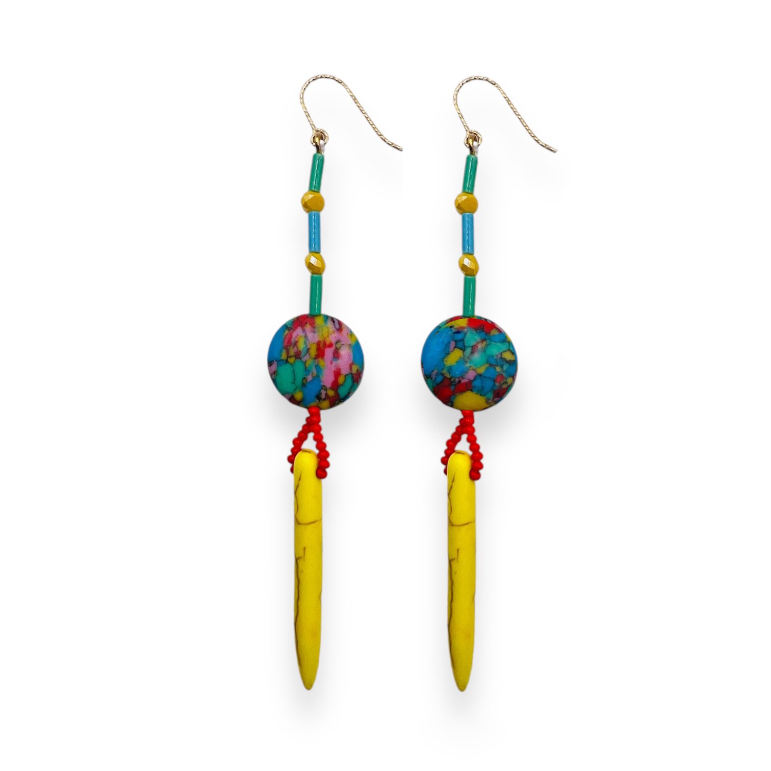 Confetti Turquoise Dagger Earrings.jpg