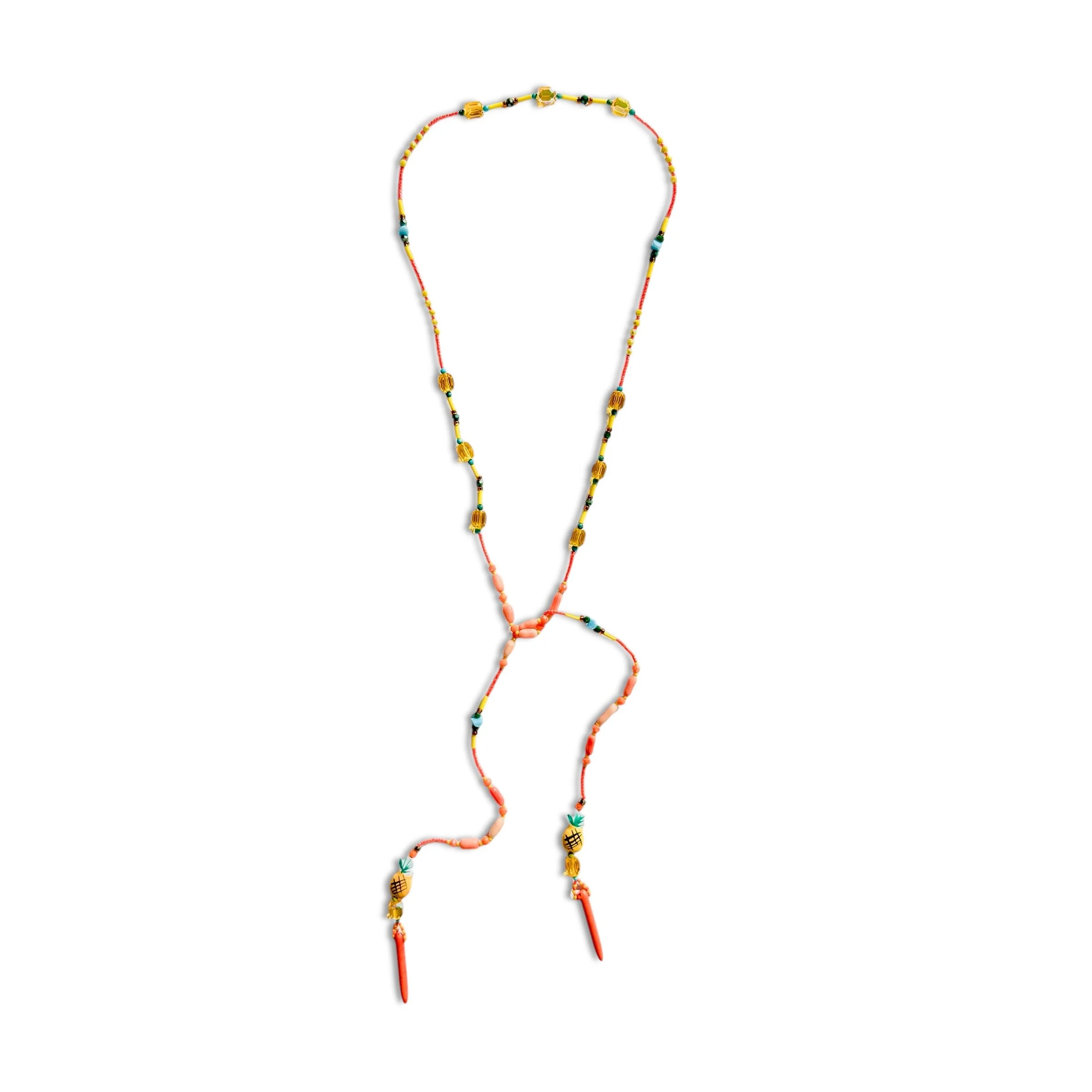 Pineapple Orange Lariat Necklace.jpeg