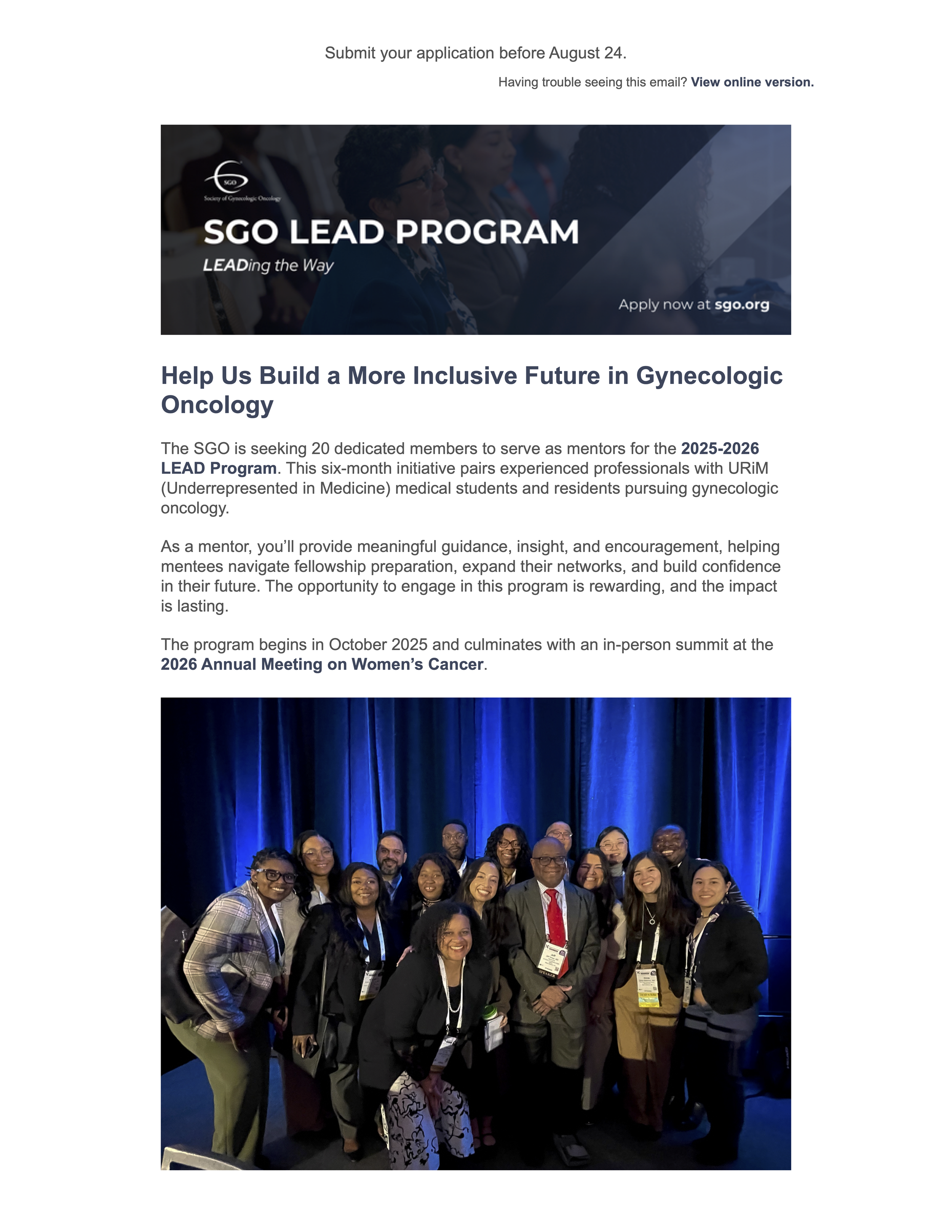 Support the Next Generation of Leaders—Apply by August 24 to Become a LEAD Mentor.png