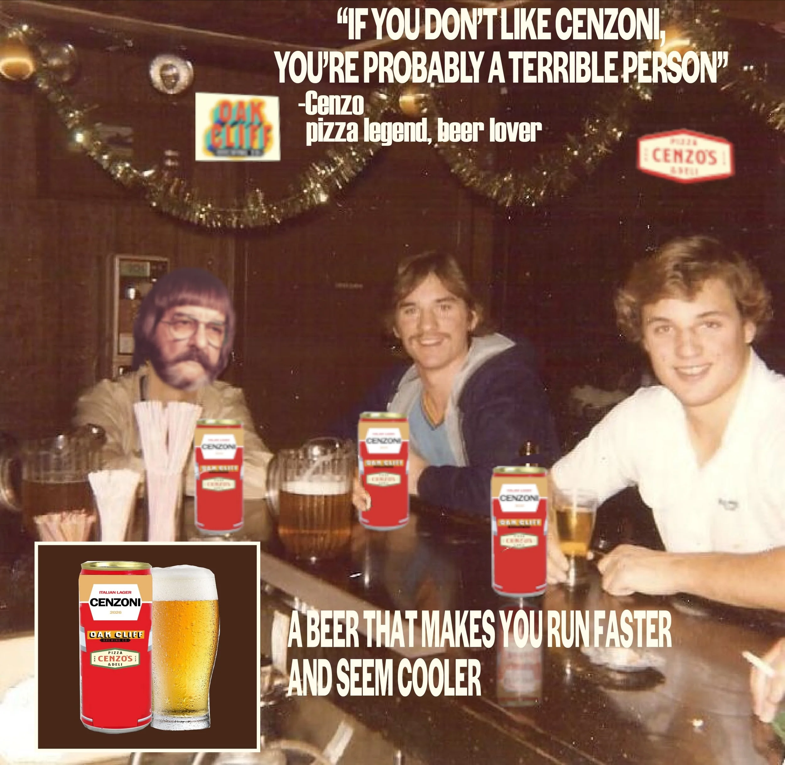 CENZONI ITALIAN LAGER RELEASE PARTY NEXT SATURDAY 6/20 11-3pm! Food specials! Cheap Cenzoni! Oak Cliff Brewing tap takeover!

We will have a few other cool things happening including our friends @grimms.toys popping up with a summer camp preview - mo