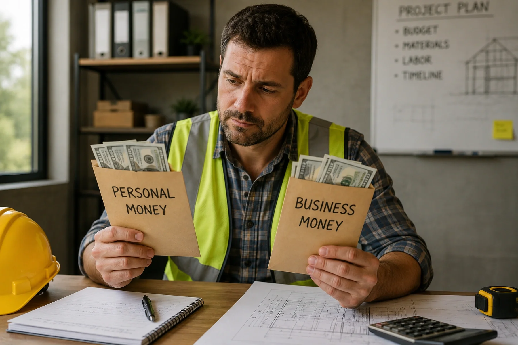 Bookkeeping for Contractors and Separating Projects From Personal Spending