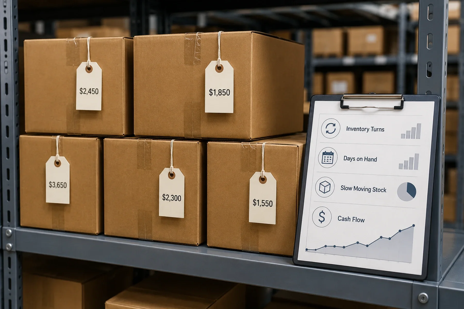 How a CFO Consulting Service Manages Inventory and Cash Flow