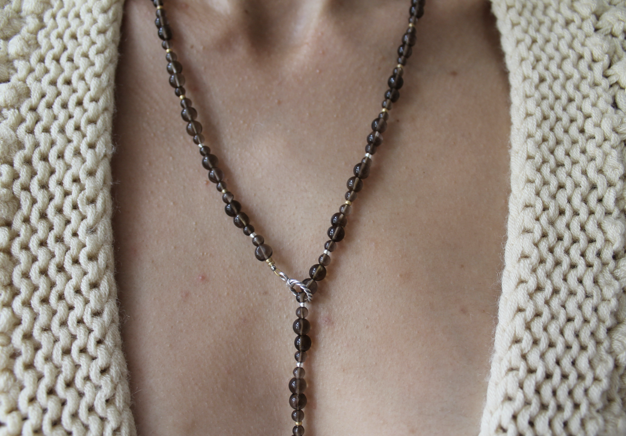 Dark Moon Adjustable Necklace Gold