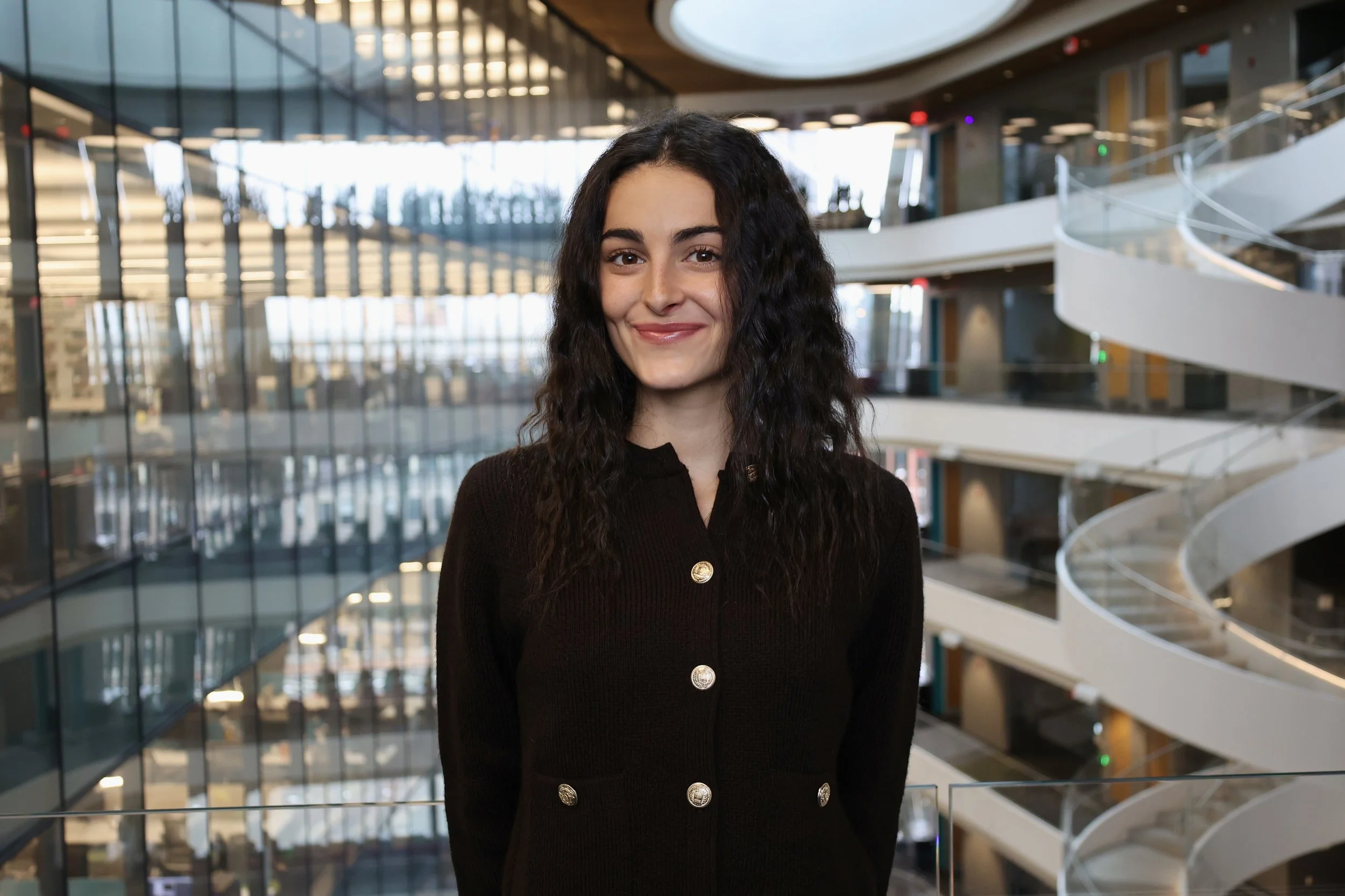 Ariadna Coll bech TAMID at Northestern