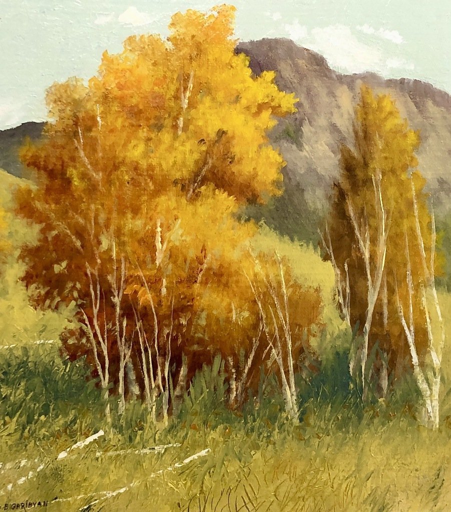 "Fall in the Mountains"
17.75 x 15.75
