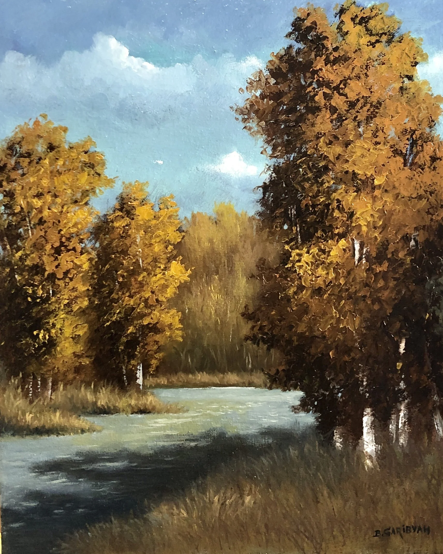 "By The River"
20x16