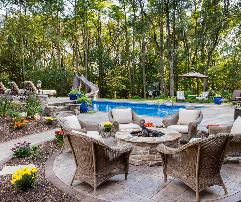 Hackettstown Pool pool landscaping | swimming pool patios | Hackettstown, NJ | Long ...