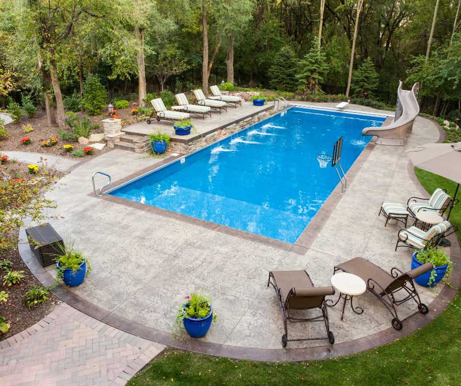 Hackettstown Pool pool landscaping | swimming pool patios | Hackettstown, NJ | Long ...
