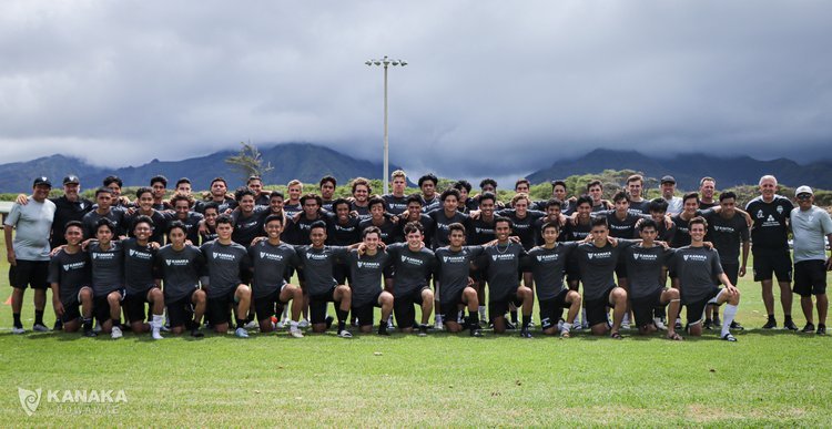 Hawaiian Football Showcase of Talents 17's at Keōpūolani Regional Park 