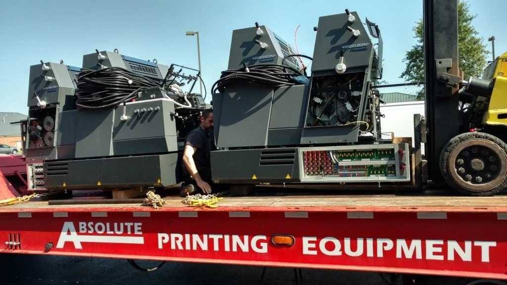 Absolute Rigging Rigging — Absolute Printing Equipment
