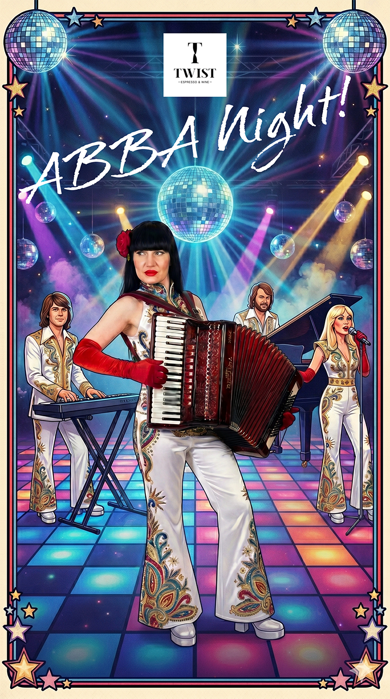 ABBA Night at Twist Saturday 13th June 6:30PM