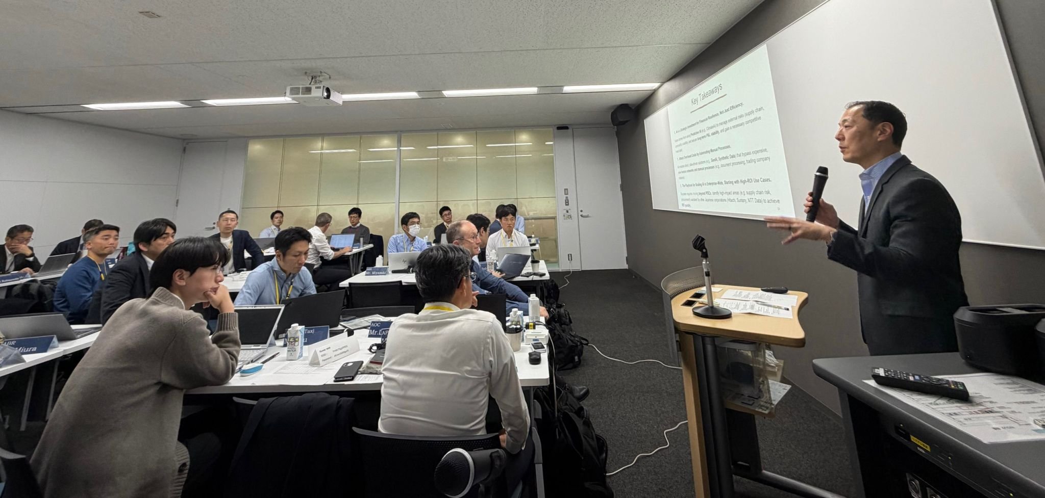 Presentation to Ajinomoto Global CFOs