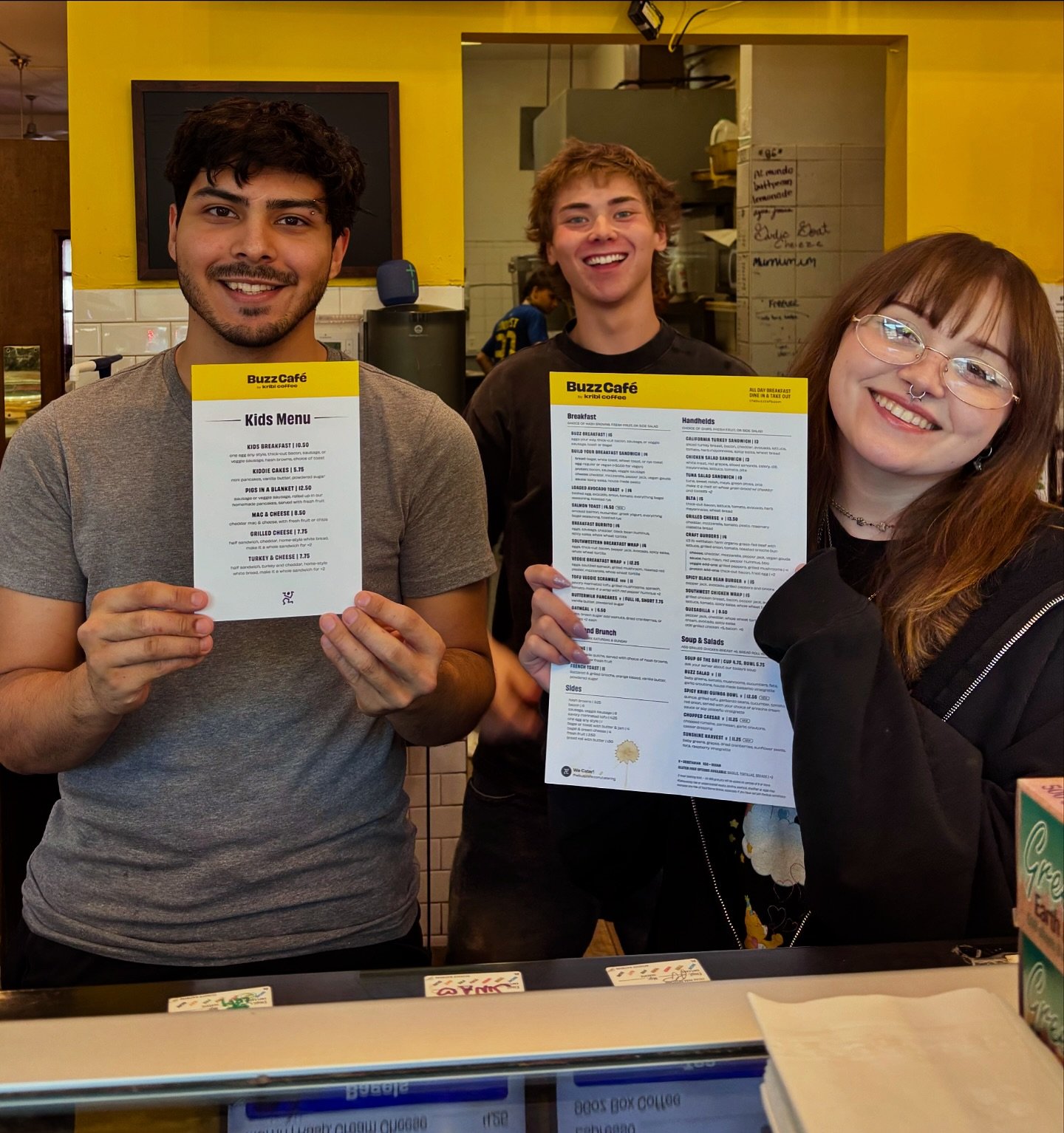✨ Big changes at Buzz Cafe! Check out our fresh new menu design and some delicious new additions 🍽️ From kid-friendly classics to upgraded cafe favorites, we&rsquo;ve got something for everyone! Come on in and taste the buzz 🐝 

PS: check in to see