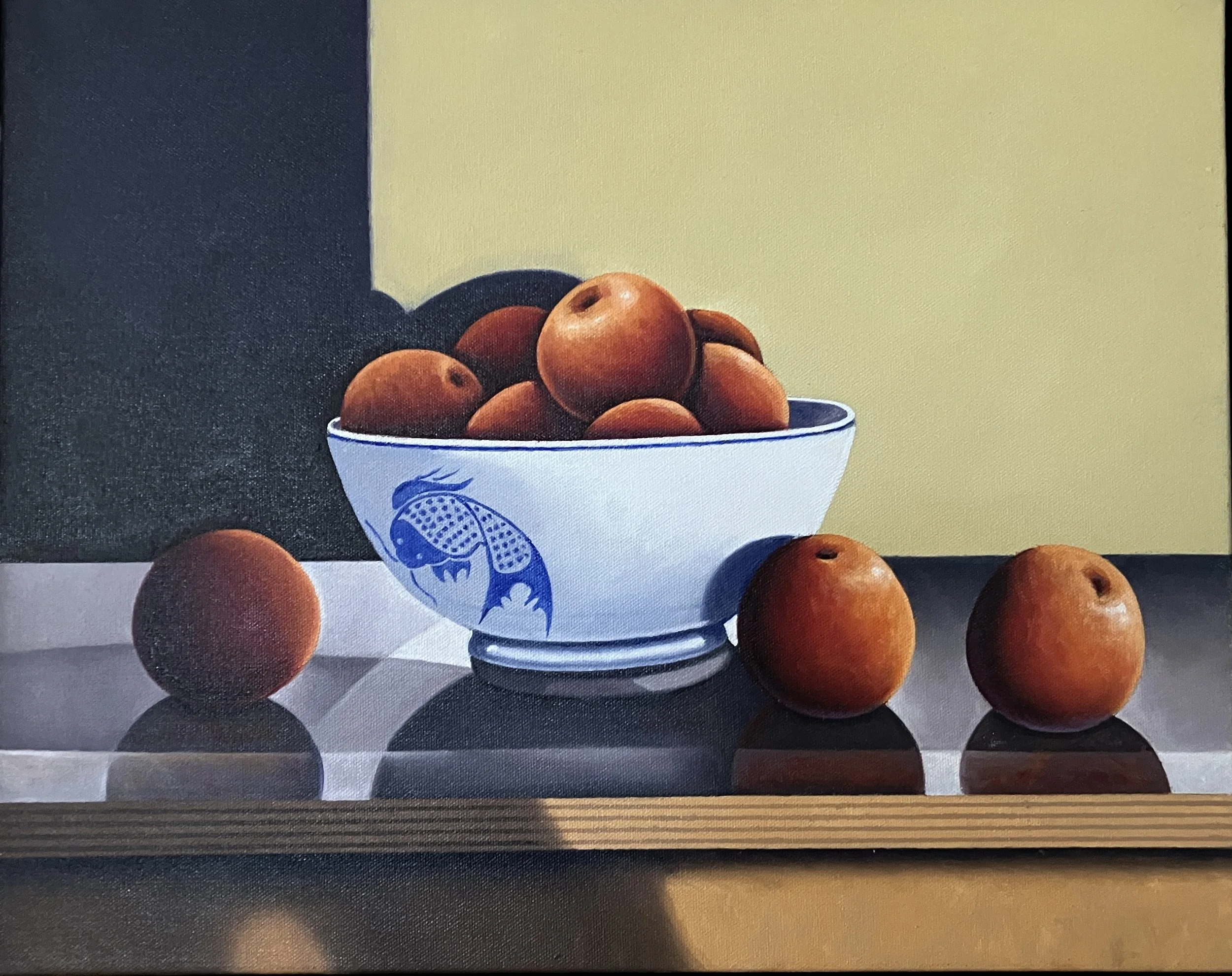 zzzz088 The White Bowl 2018 (Oil on Canvas 14x18).jpg