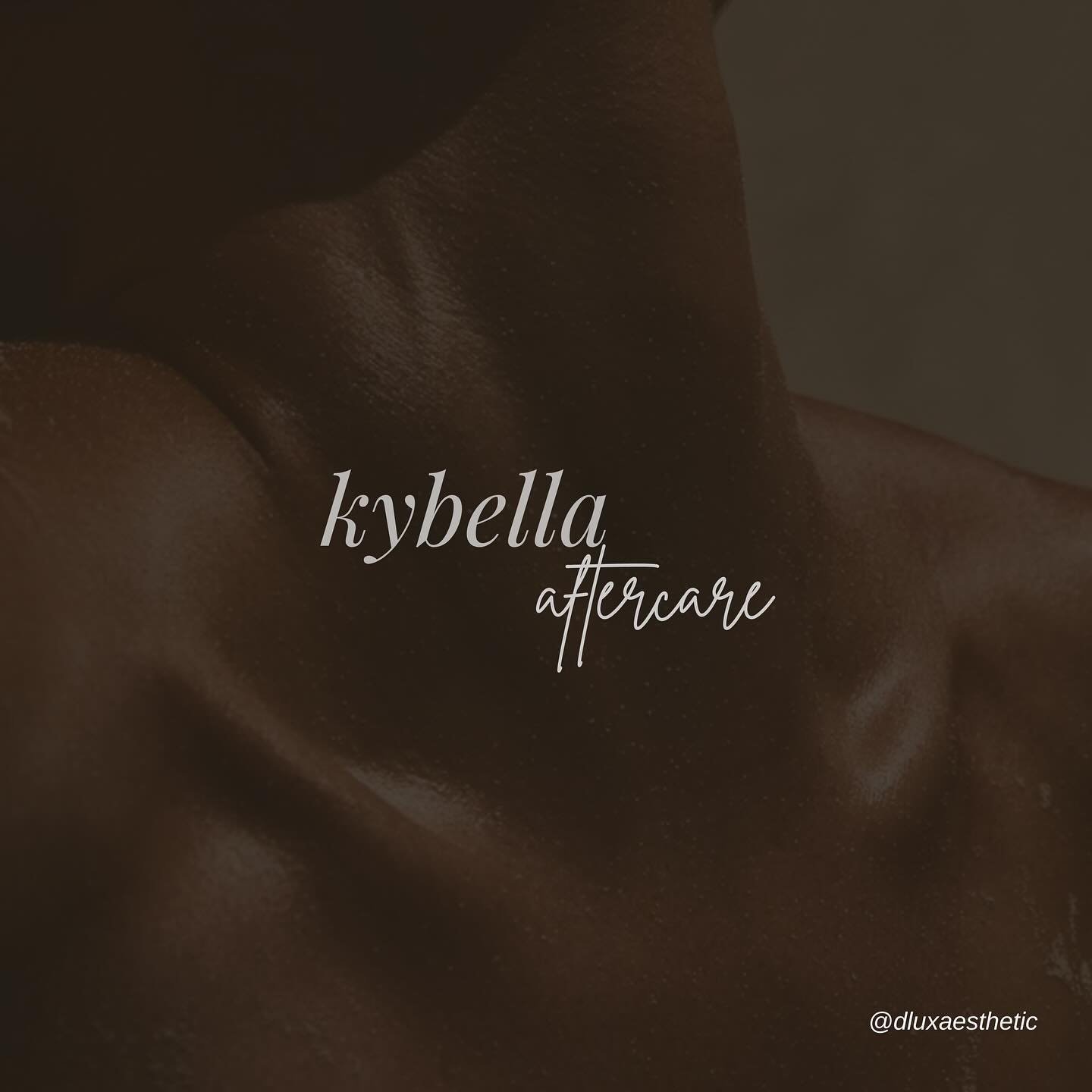Aftercare for your Kybella treatment ✨💉 Follow these rules and you&rsquo;ll be smooth sailing!

👩🏼&zwj;⚕️ Danielle White, MSN, FNP-C
📍 6327 N. Andrews Ave. Ste 19 &amp; 22 Fort Lauderdale, Florida
💌 info@dluxaesthetic.com
📞 (954) 580-3190

#dlu