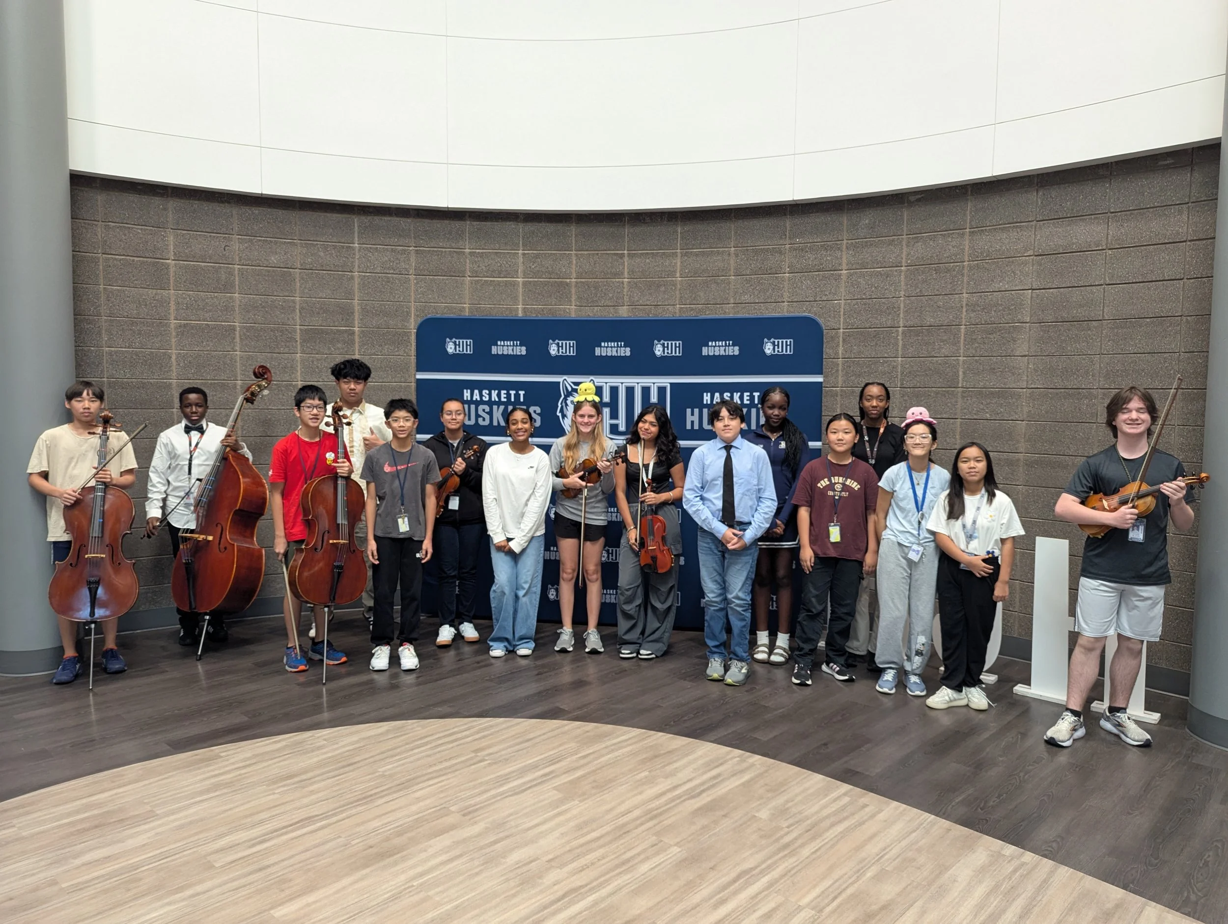 August Musicians of the Month - Orchestra Student Volunteers
