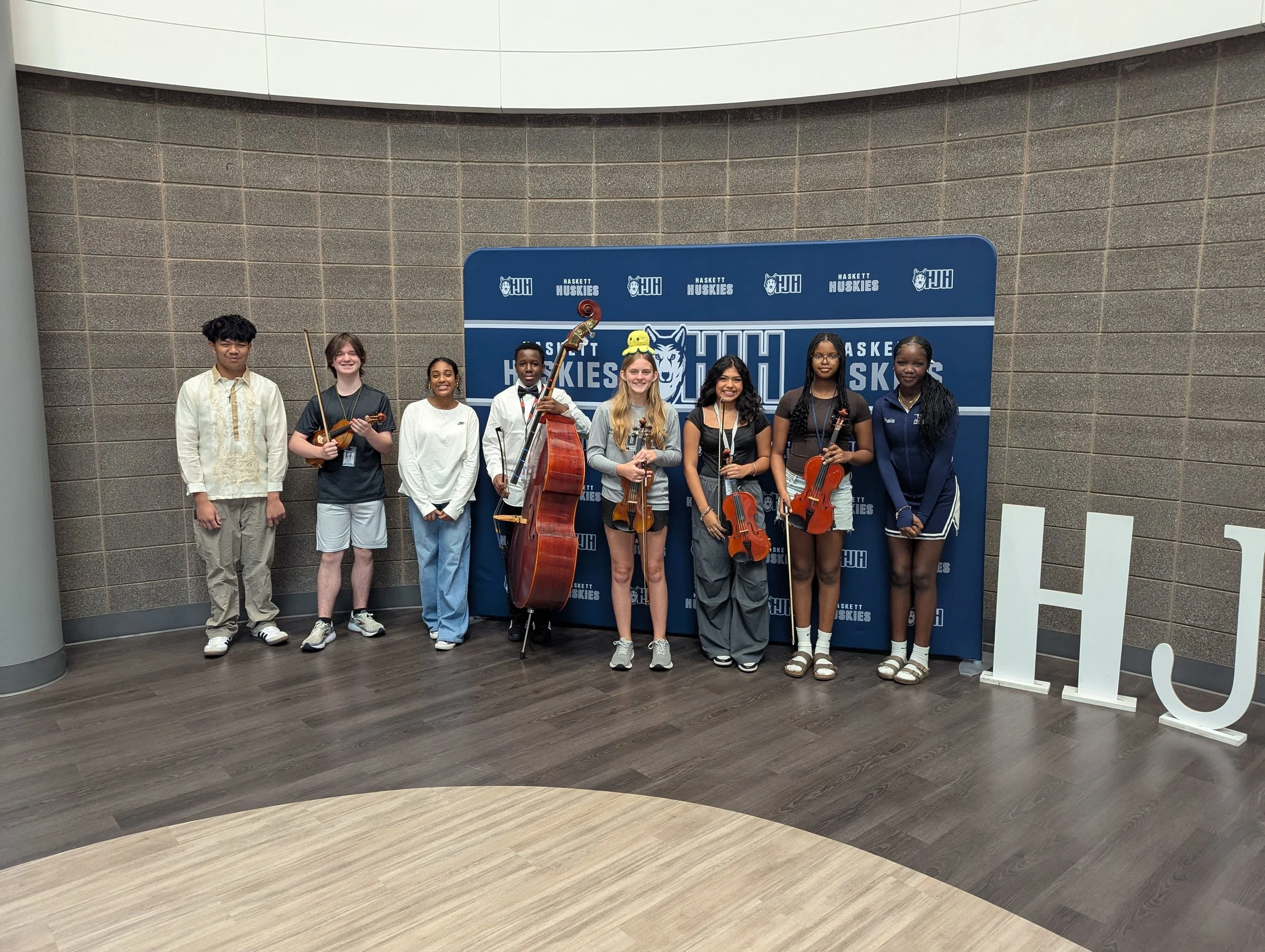 September Musicians of the Month - Orchestra Student Aides