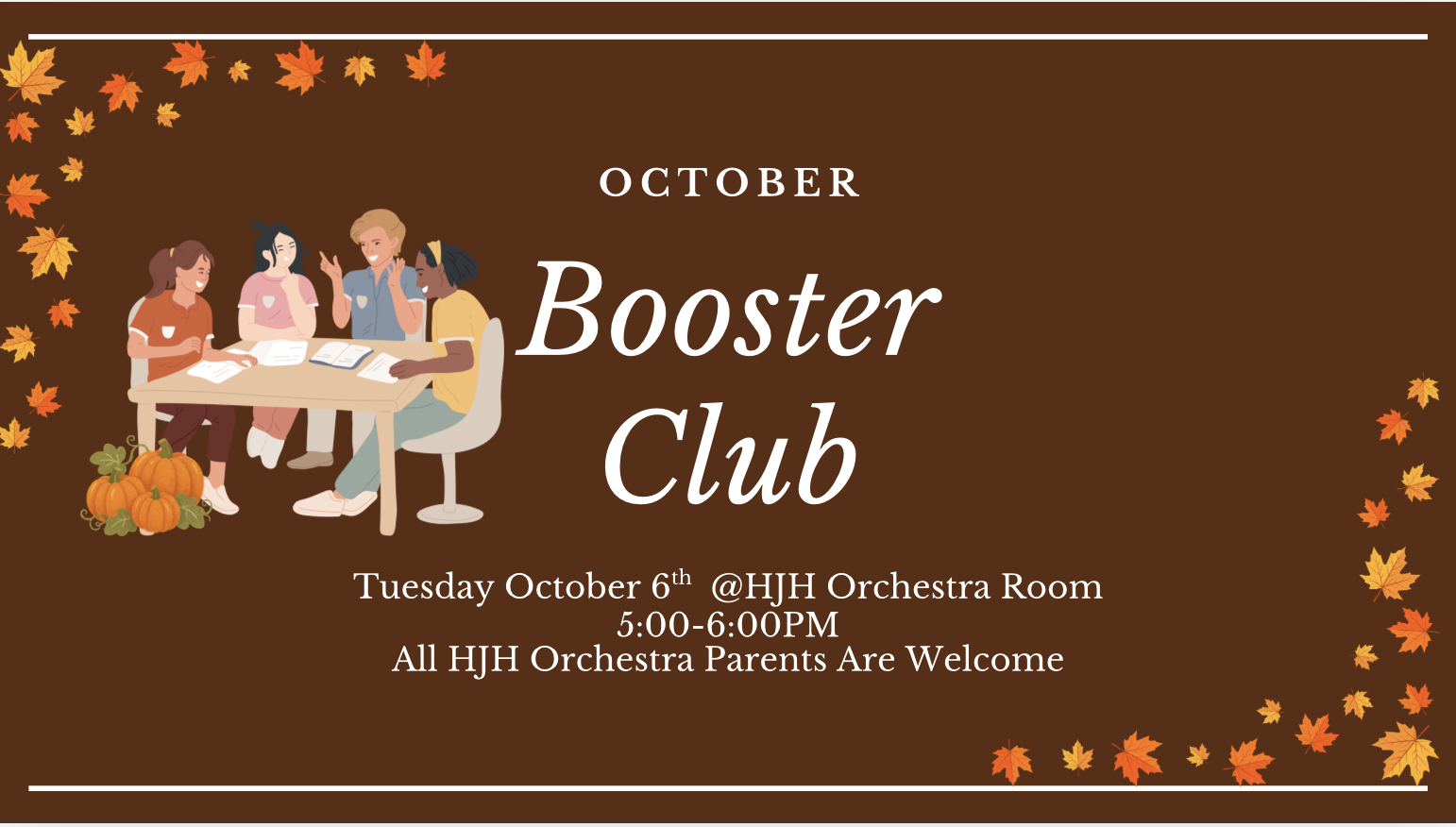 Booster Club Meeting